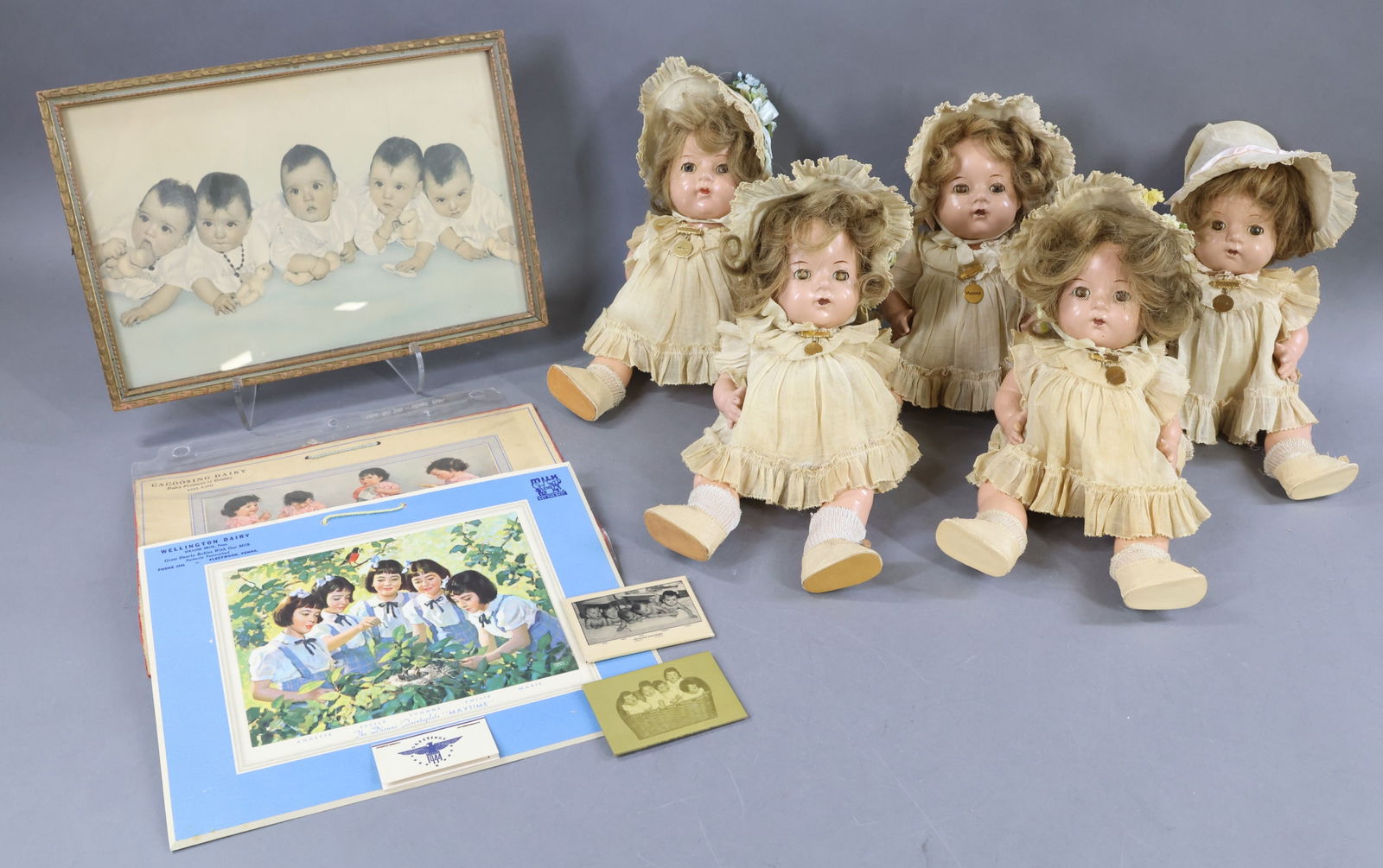 COMPOSITION DOLLS. (1 of 15)