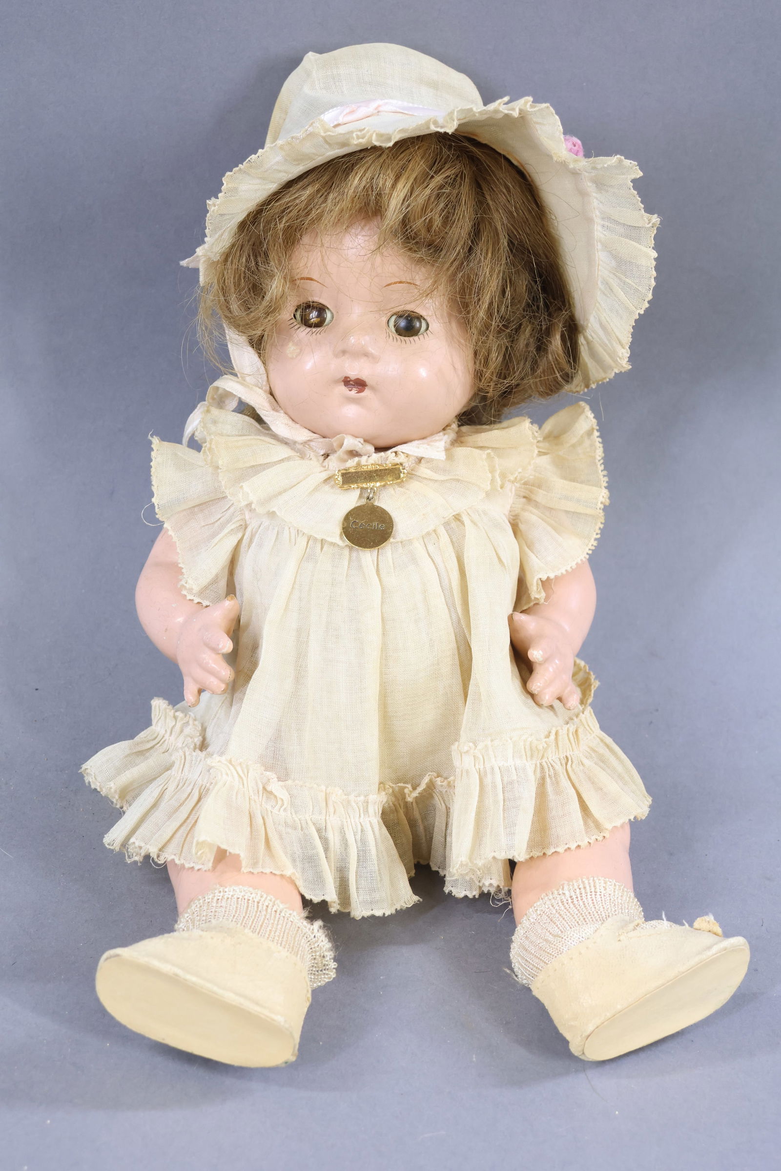 COMPOSITION DOLLS. - 6