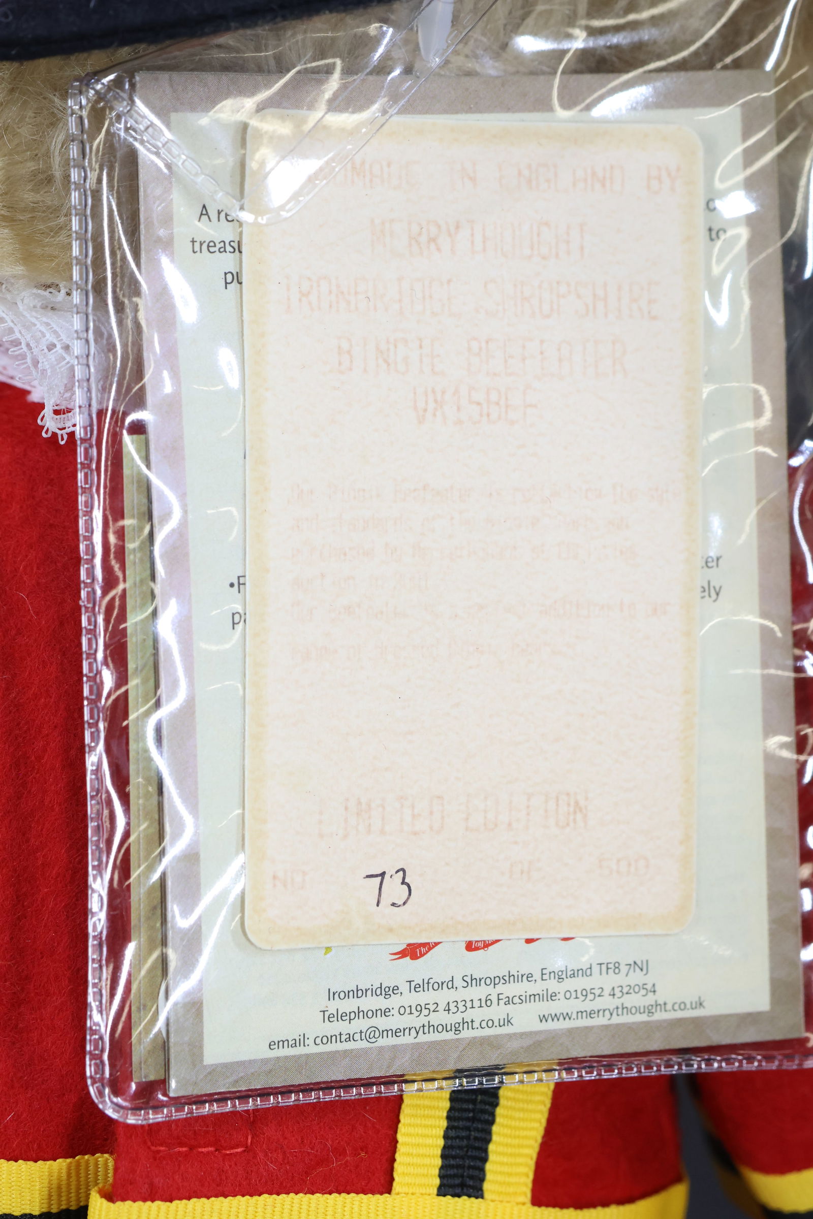 DRESSED MOHAIR/OTHER BEARS. - 4