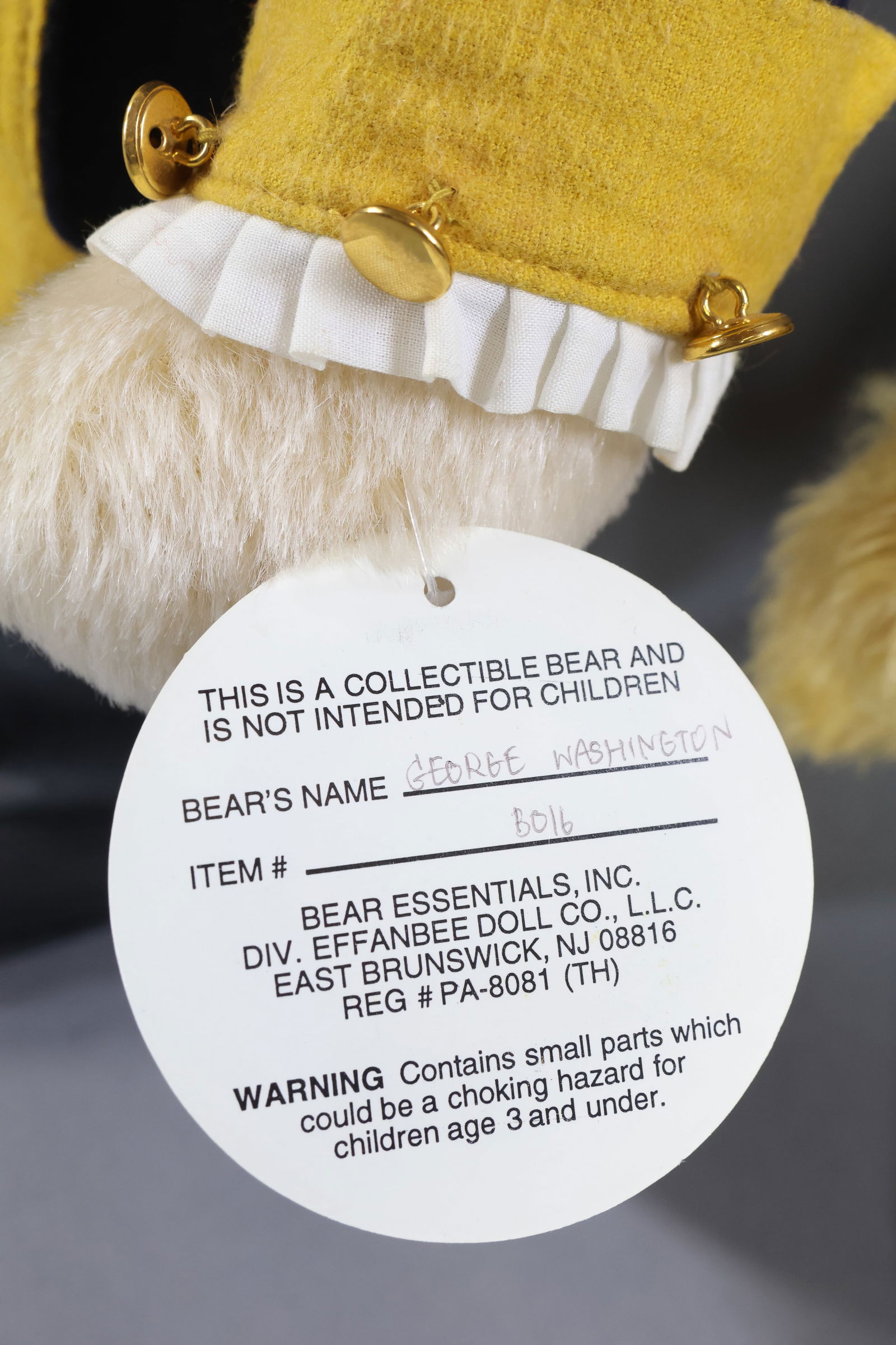 DRESSED MOHAIR/OTHER BEARS. - 7