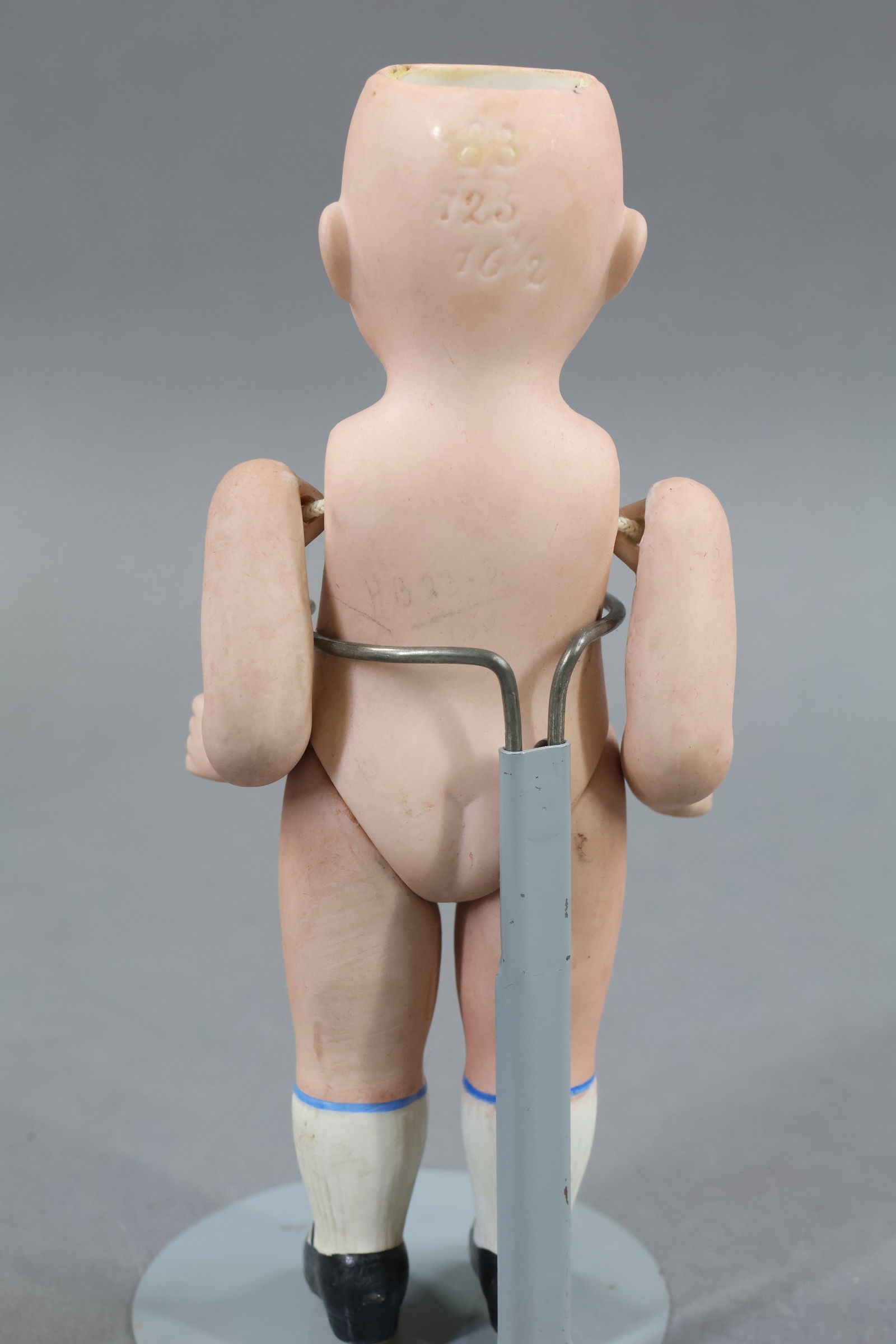 GERMAN ALL BISQUE DOLLS. - 12