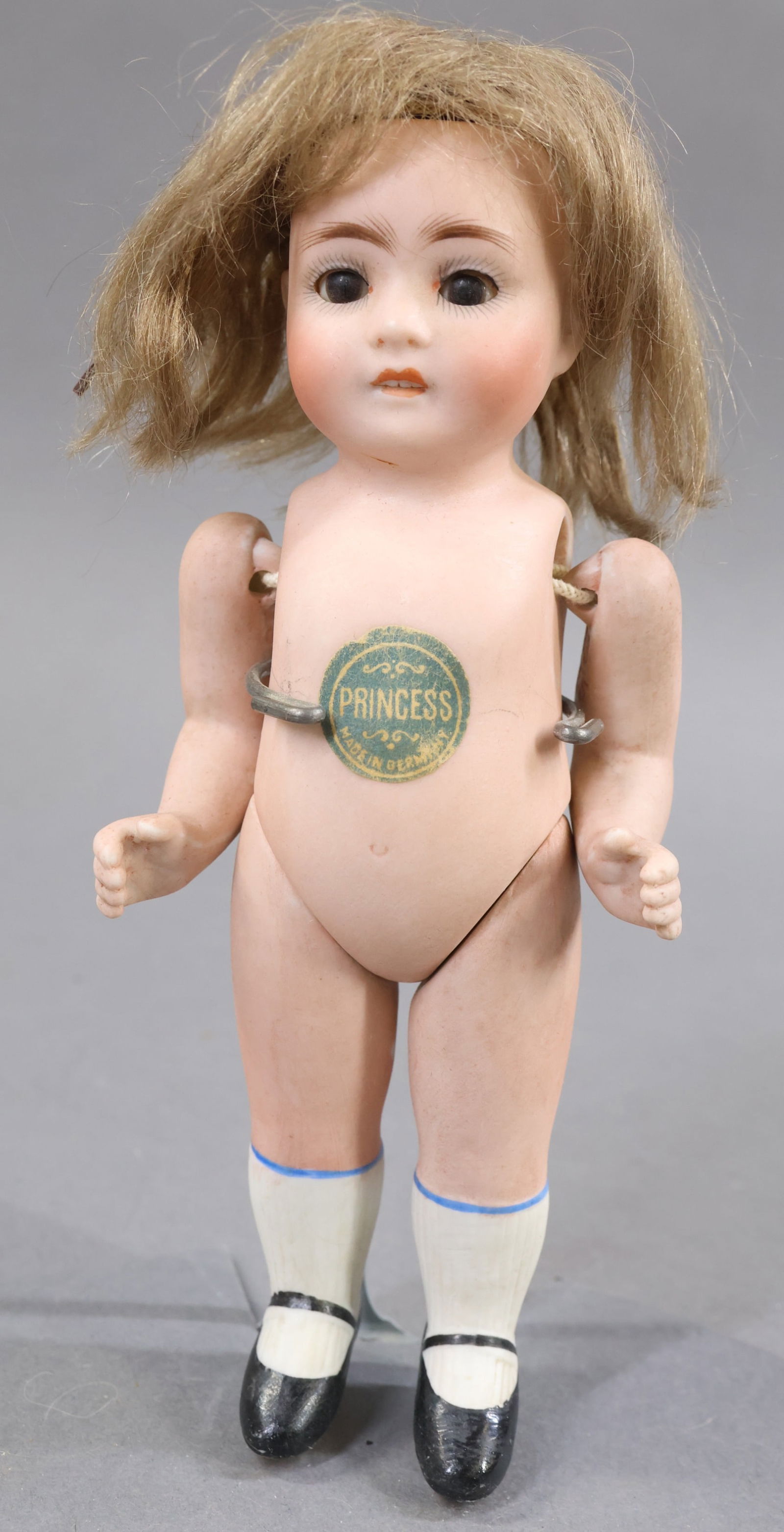 GERMAN ALL BISQUE DOLLS. - 8