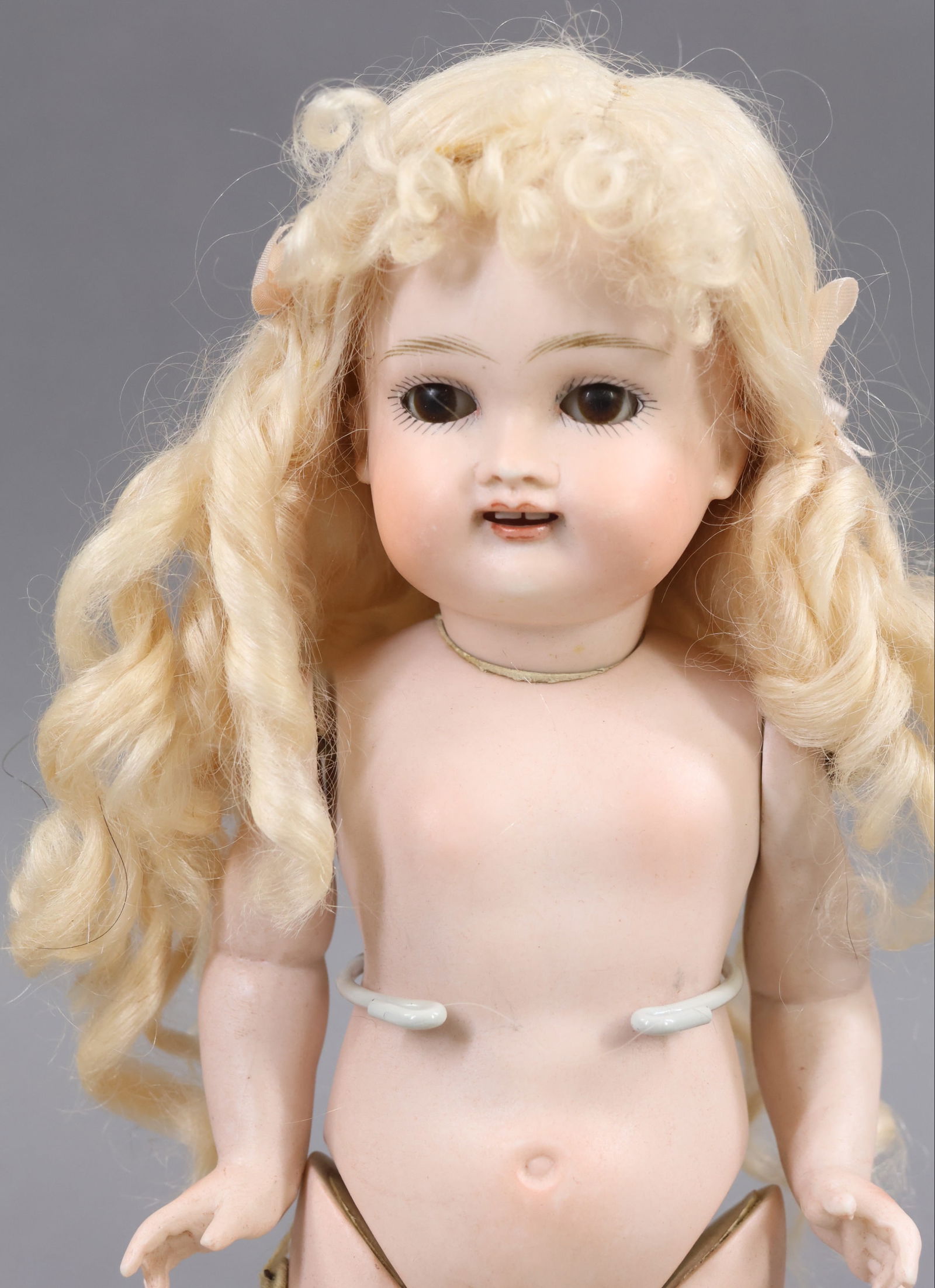 GERMAN ALL BISQUE DOLLS. - 2