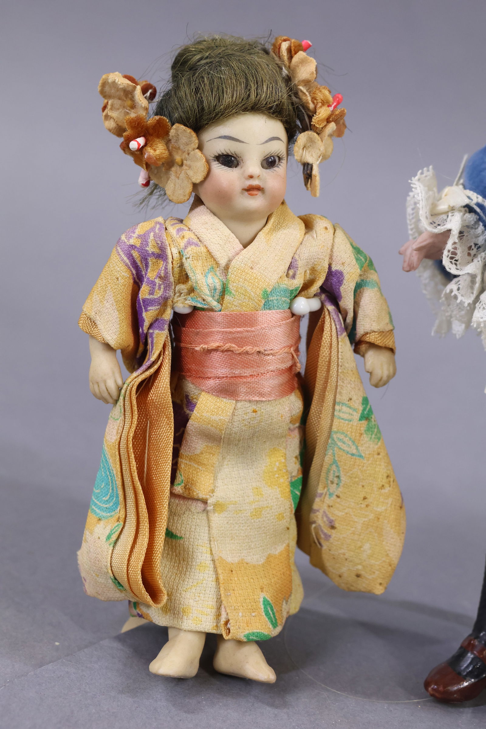 GERMAN ALL BISQUE DOLLS. - 2