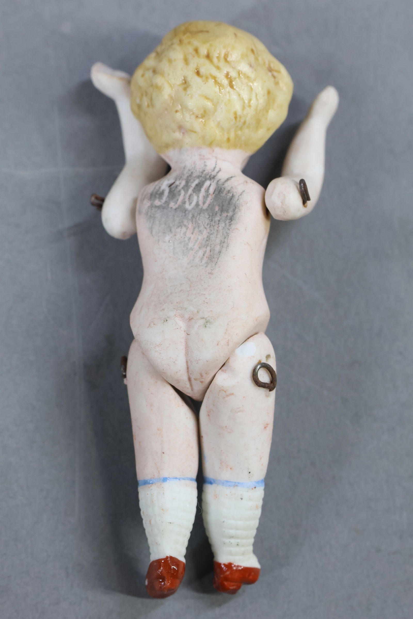 GERMAN ALL BISQUE DOLLS. - 4