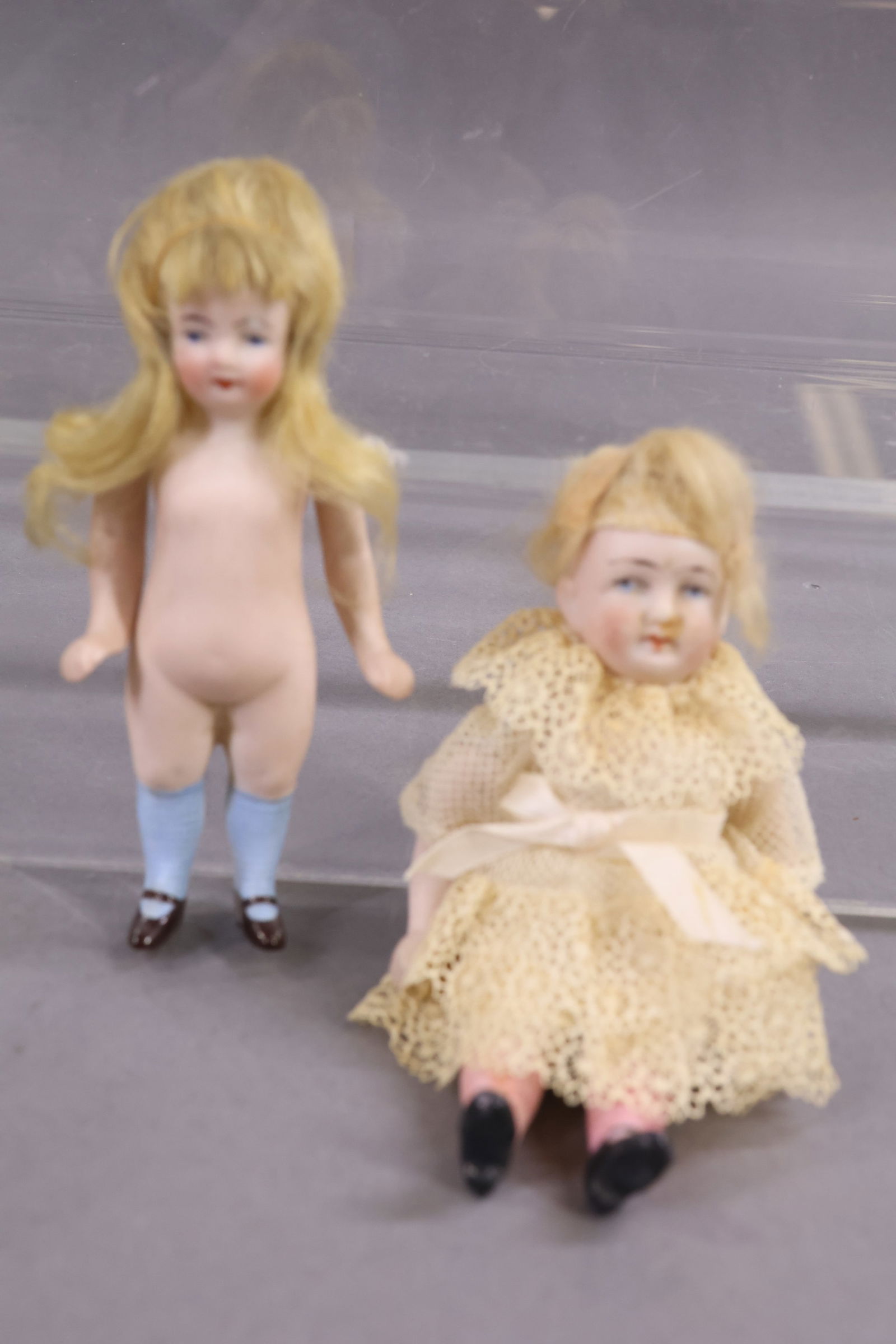 GERMAN ALL BISQUE DOLLS. - 4