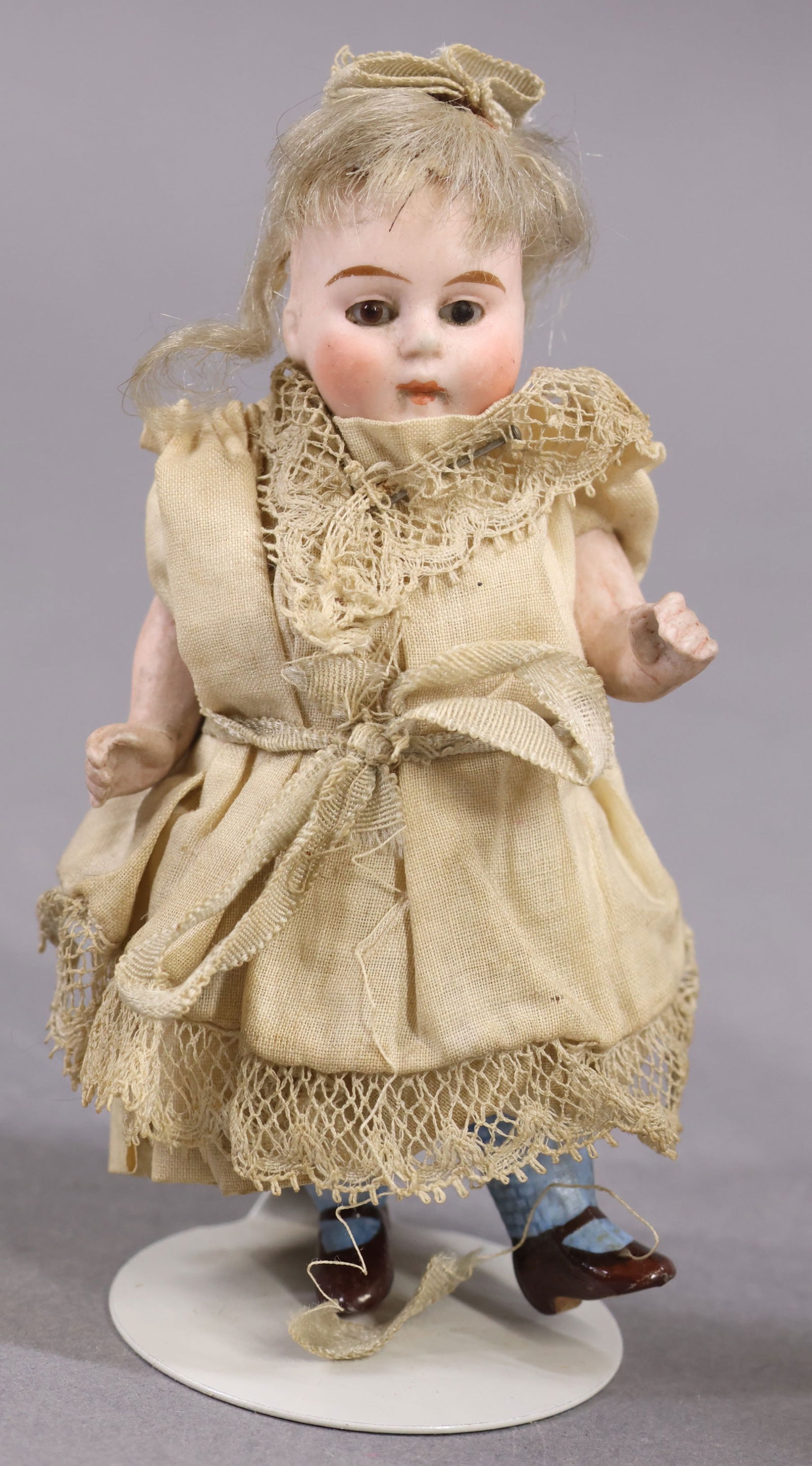 GERMAN ALL BISQUE DOLLS. - 8