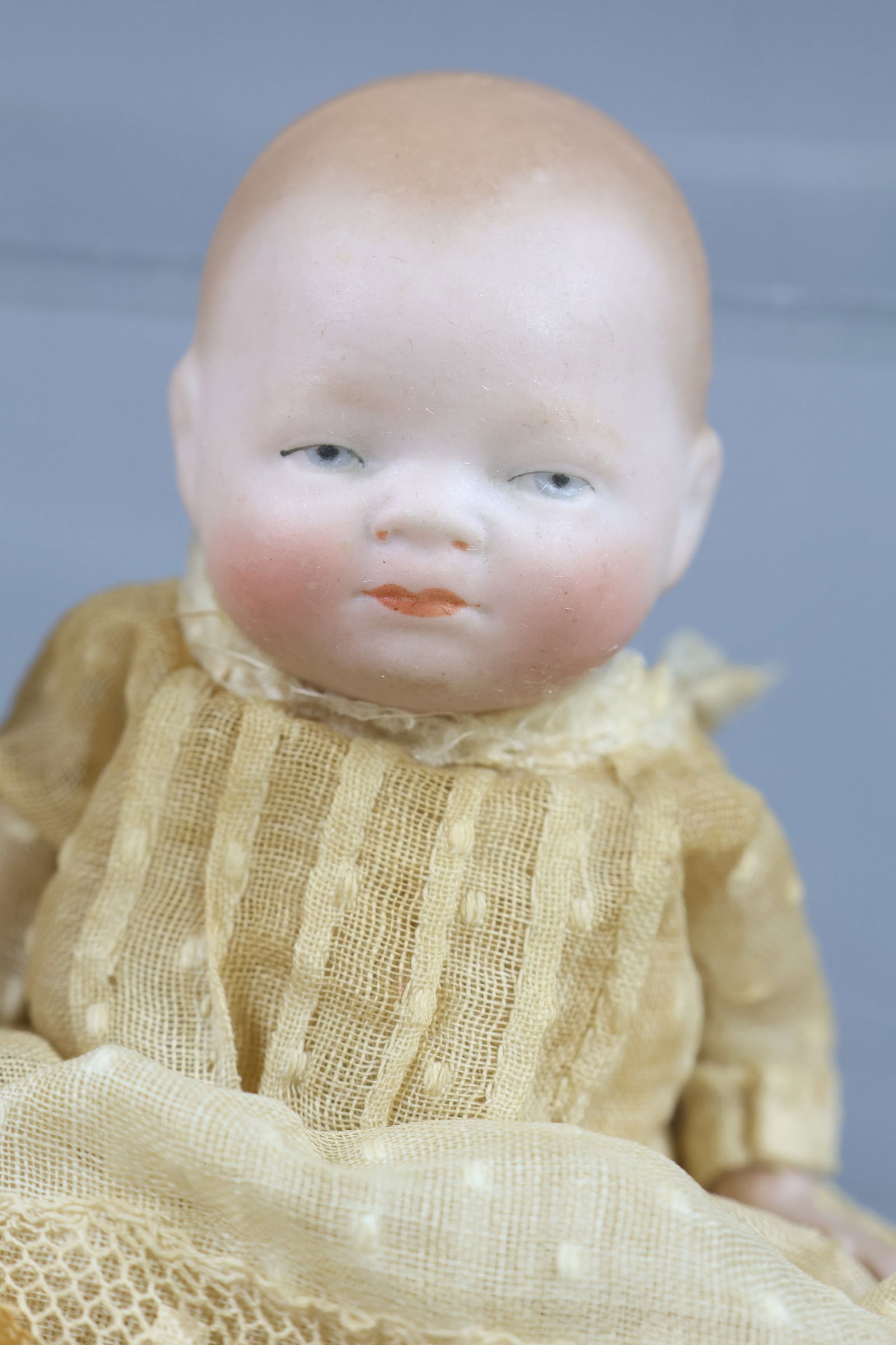 BISQUE DOLLS, 12" UNDER. - 13