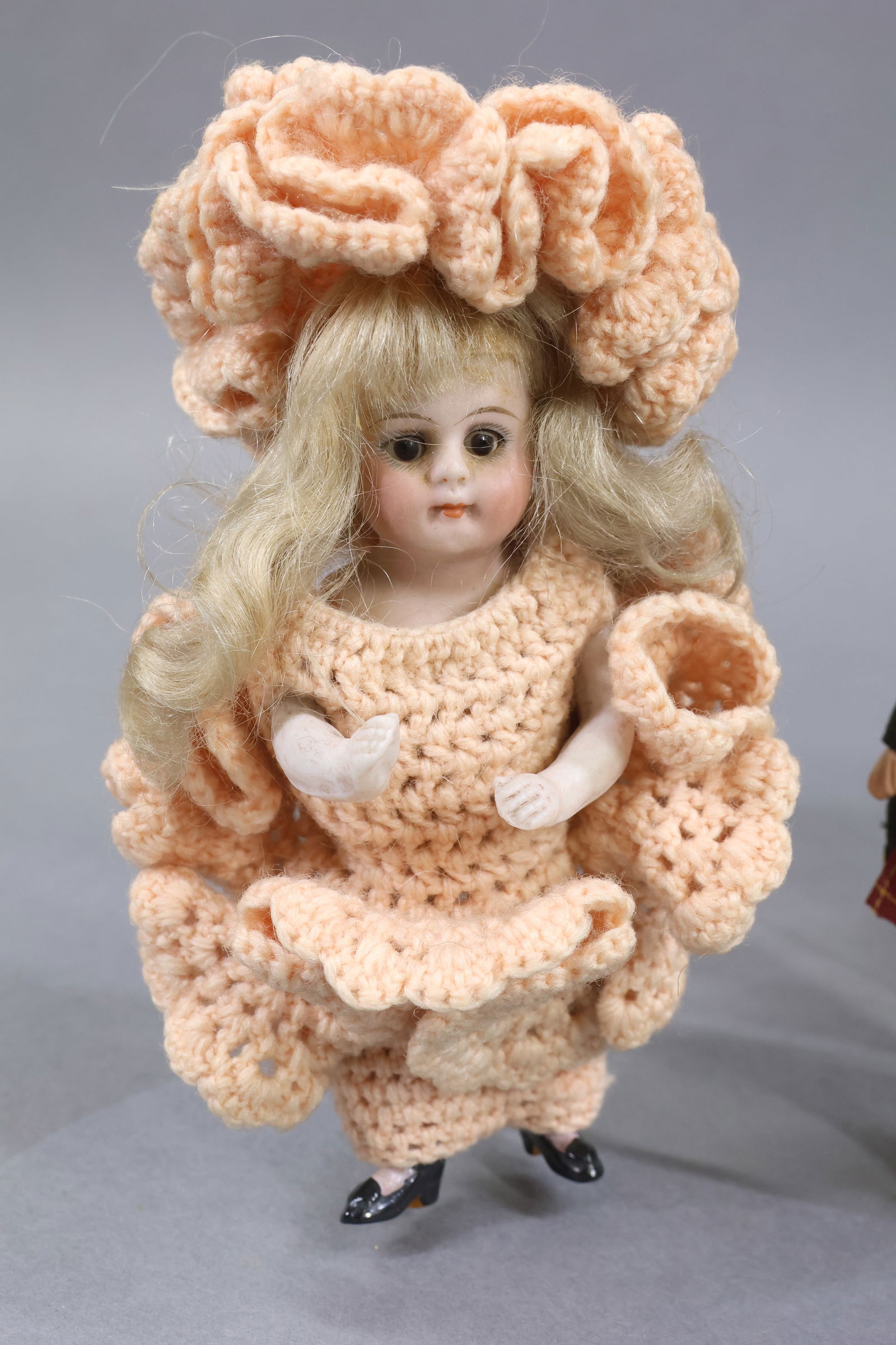 BISQUE DOLLS, 12" UNDER. - 2