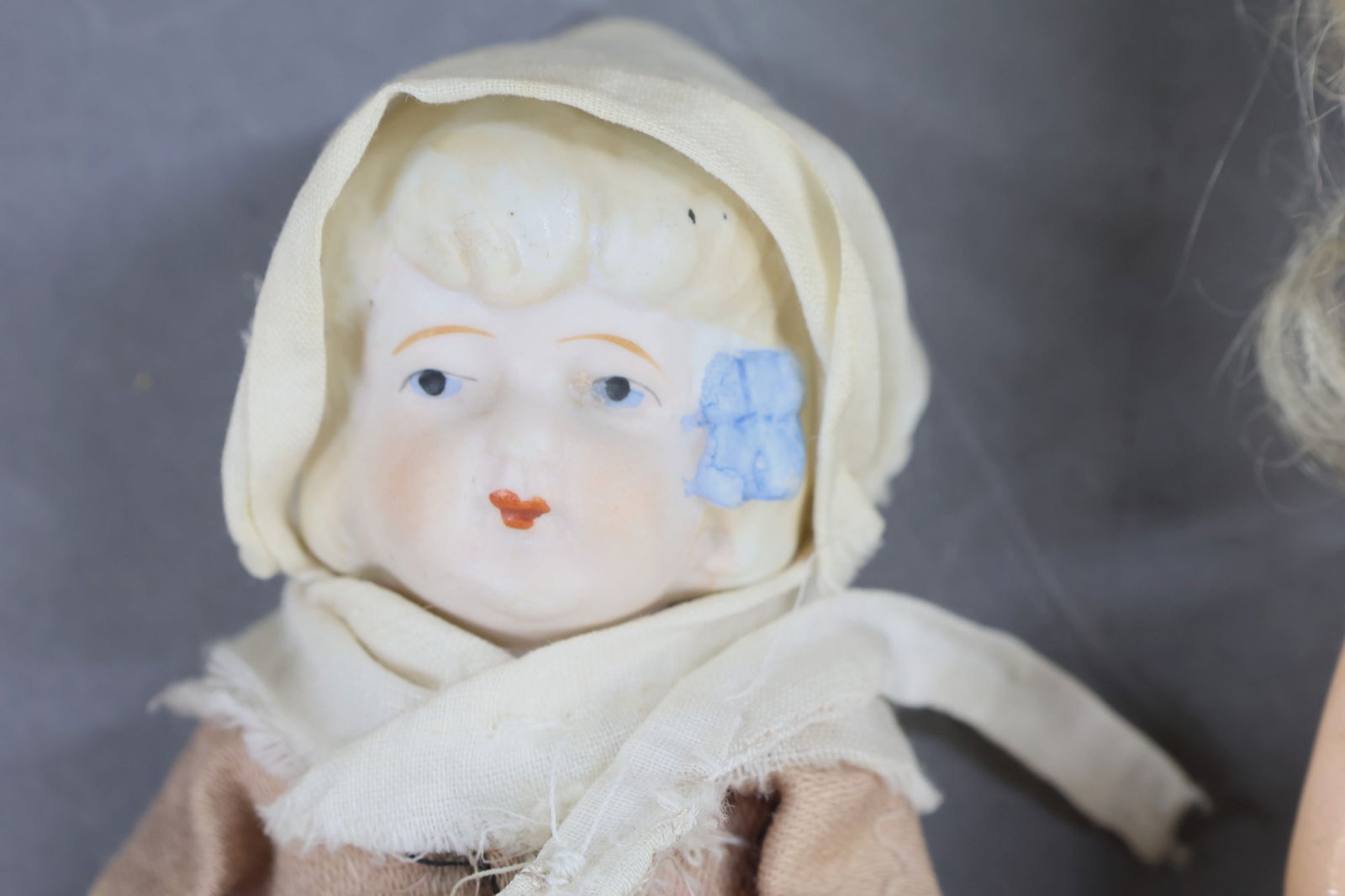 BISQUE DOLLS, 12" UNDER. - 5