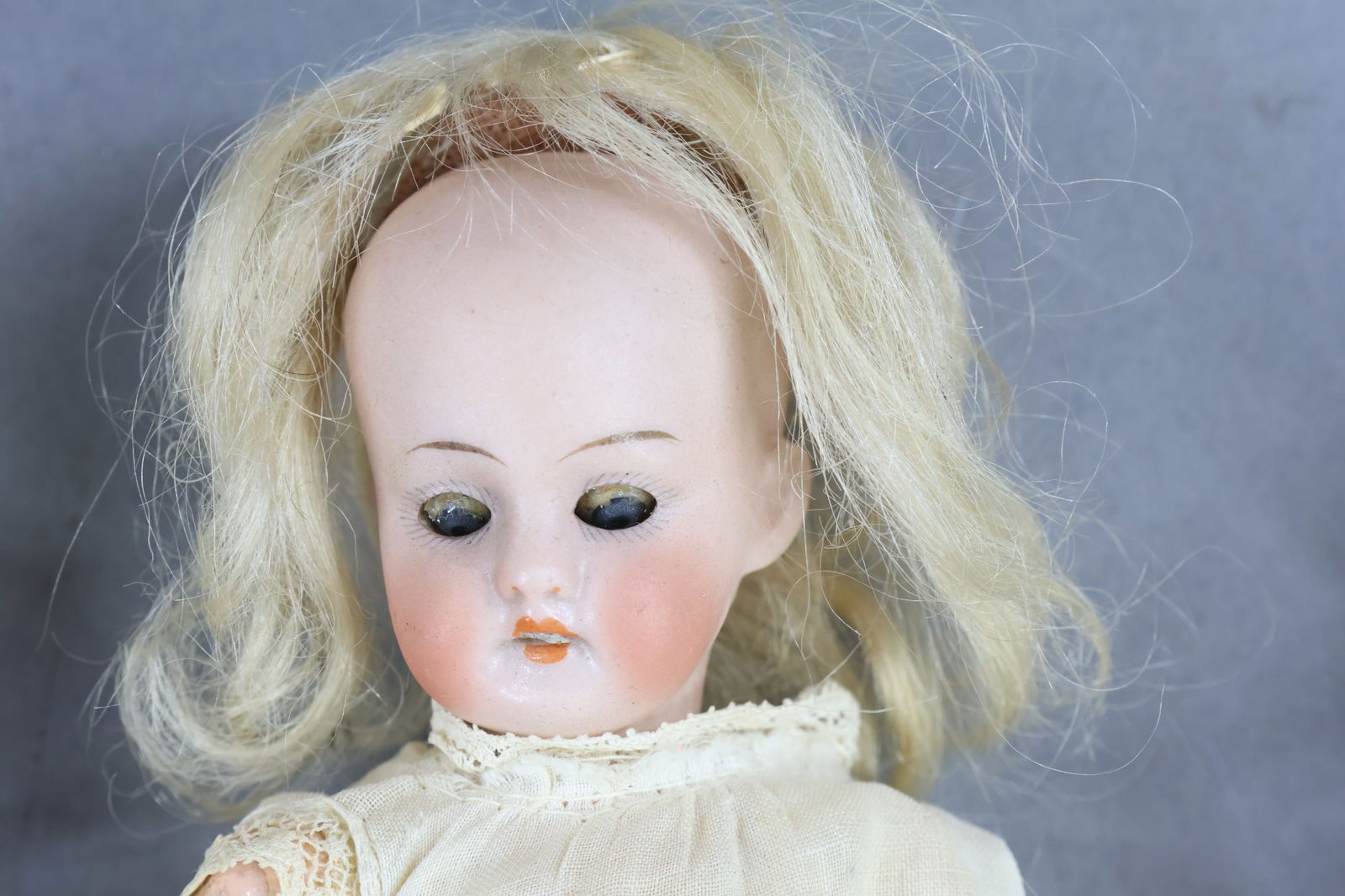 BISQUE DOLLS, 12" UNDER. - 6