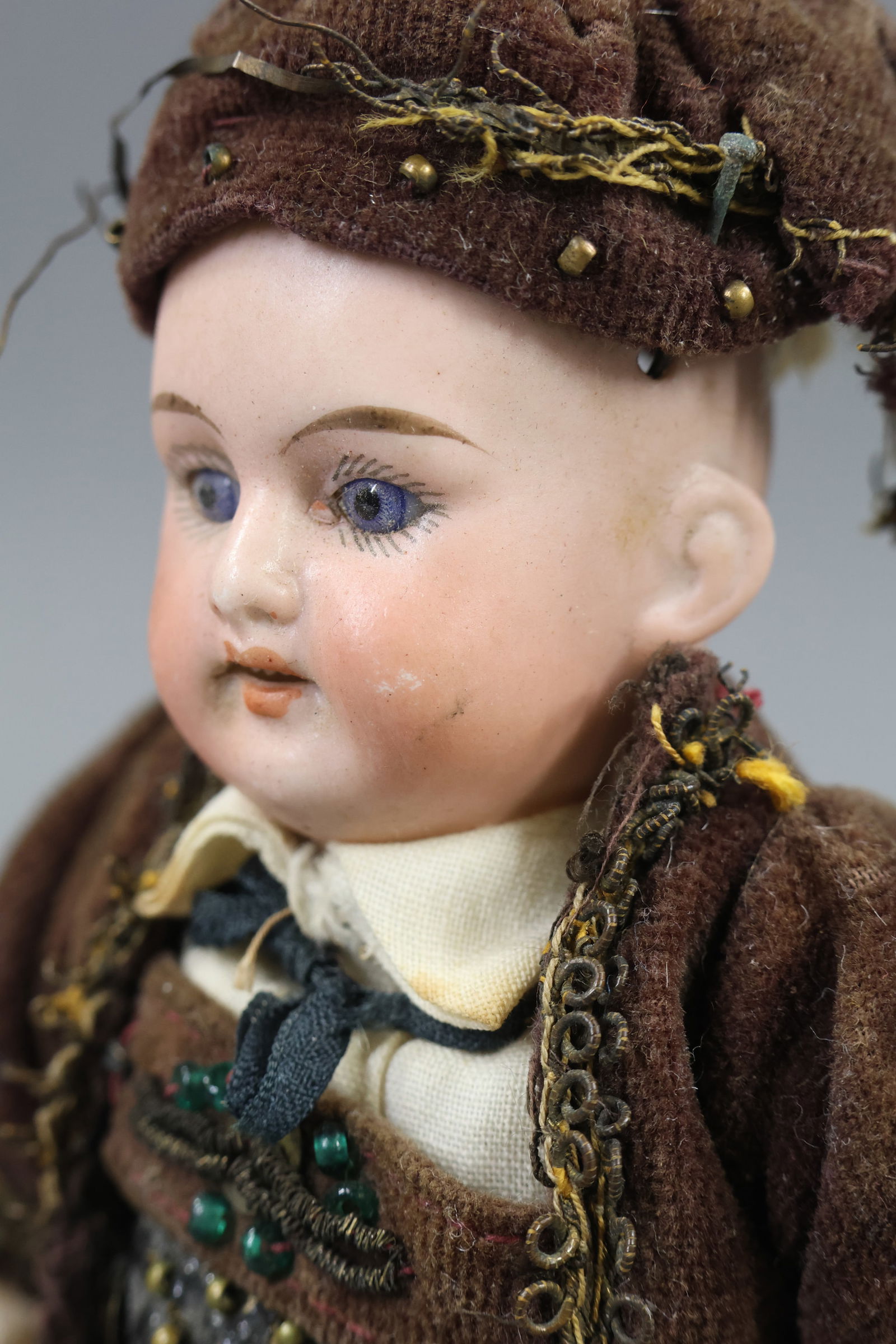 BISQUE DOLLS, 12" UNDER. - 10