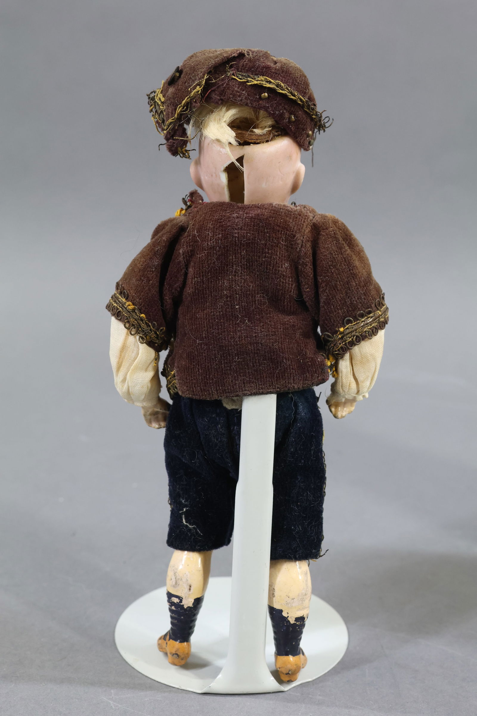 BISQUE DOLLS, 12" UNDER. - 12