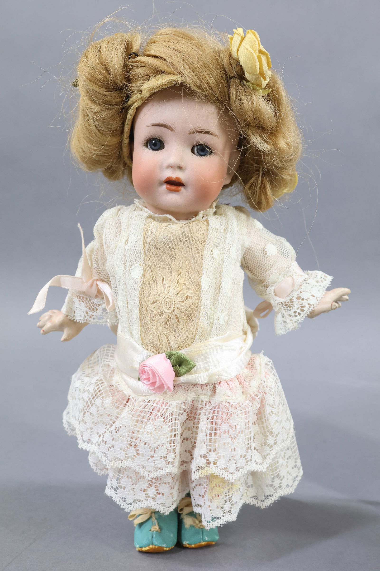 BISQUE DOLLS, 12" UNDER. - 2