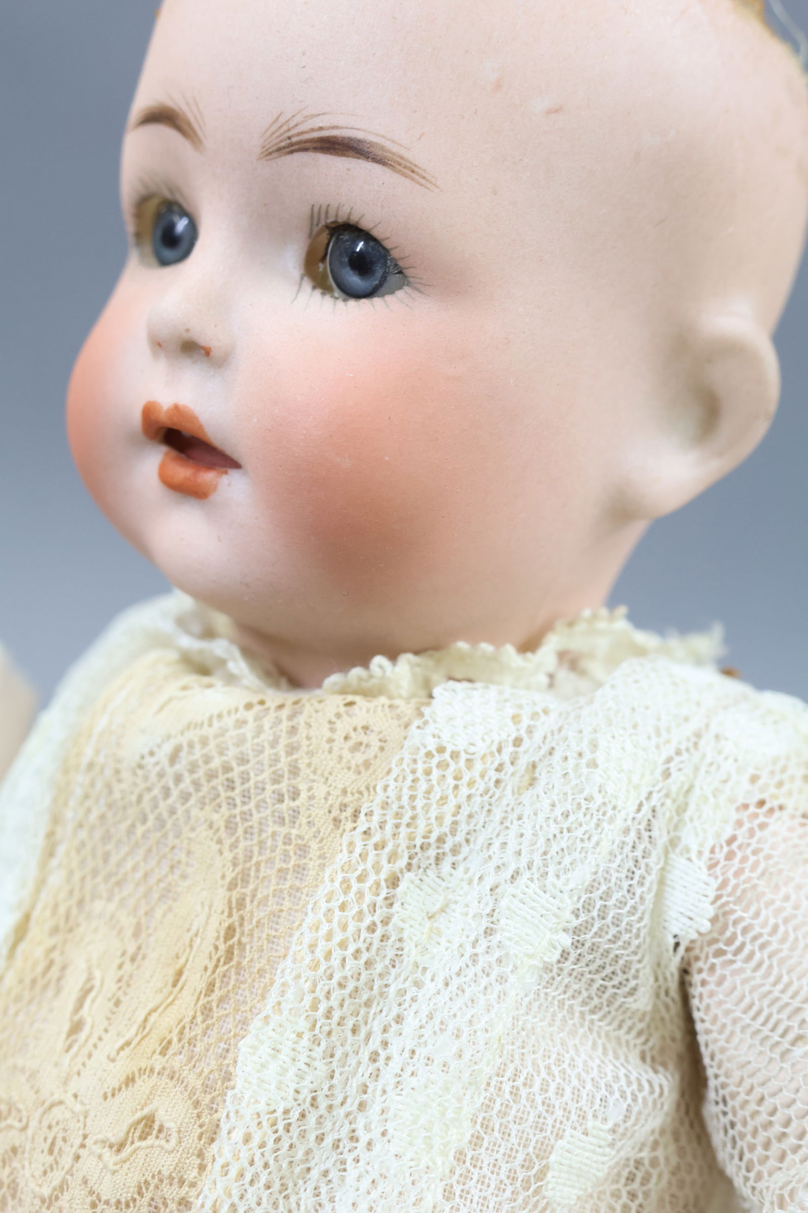 BISQUE DOLLS, 12" UNDER. - 7