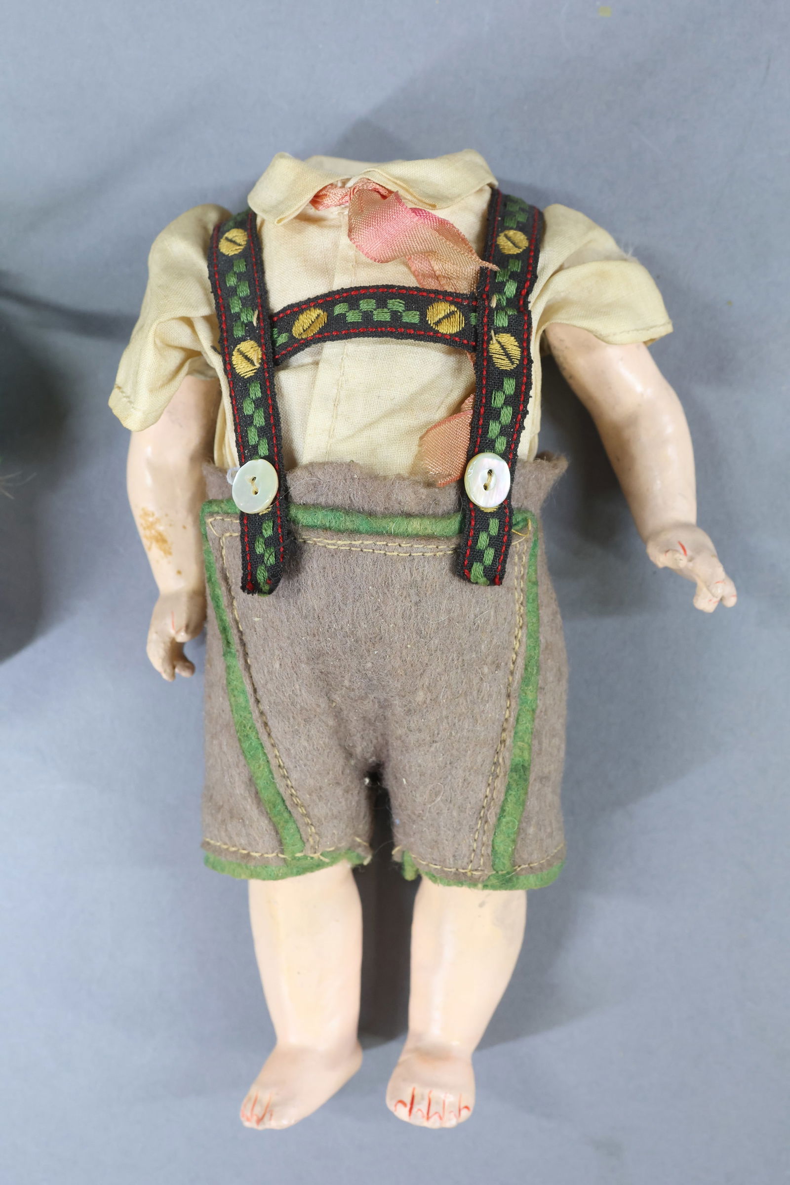 BISQUE DOLLS, 12" UNDER. - 10