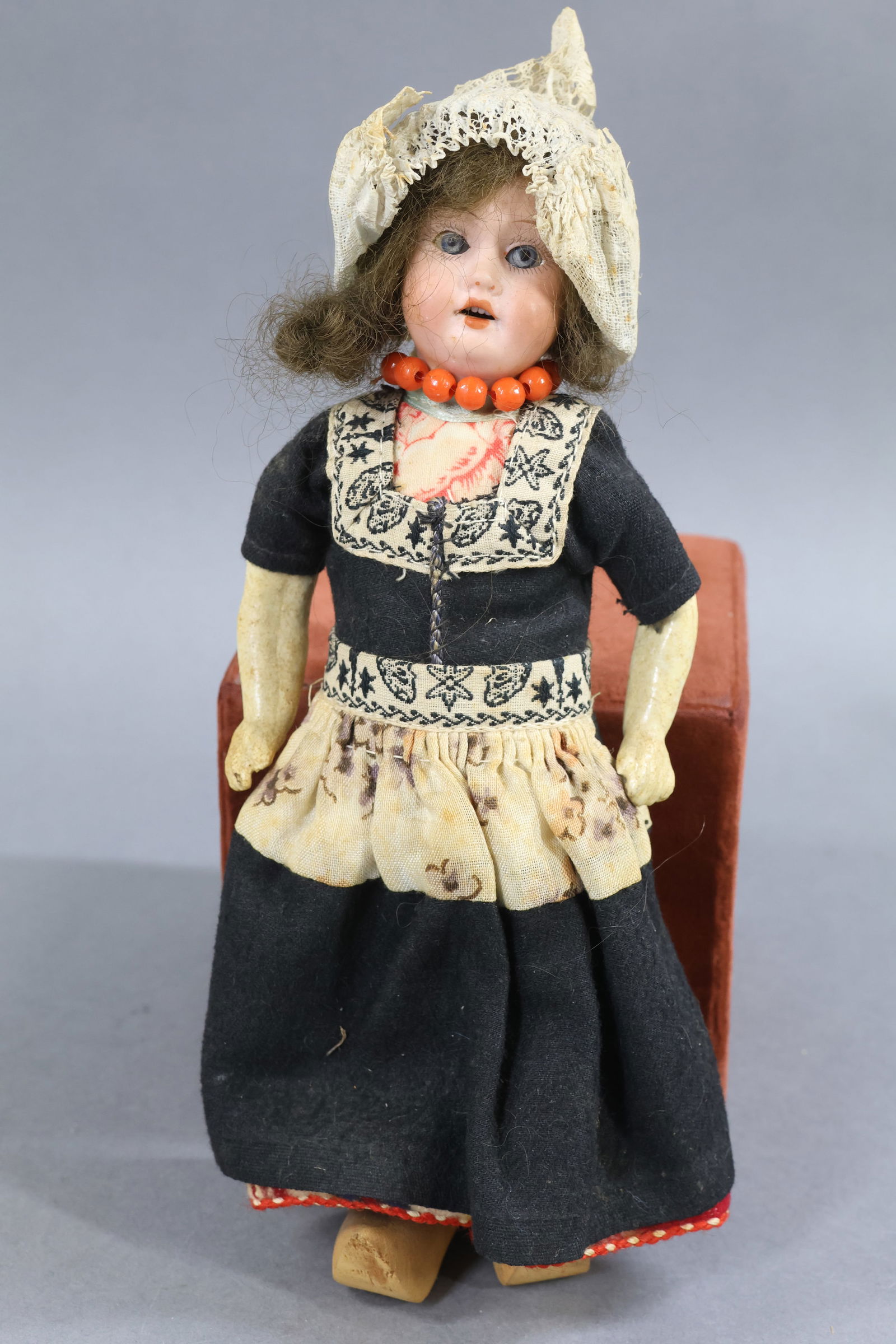 BISQUE DOLLS, 12" UNDER. - 10