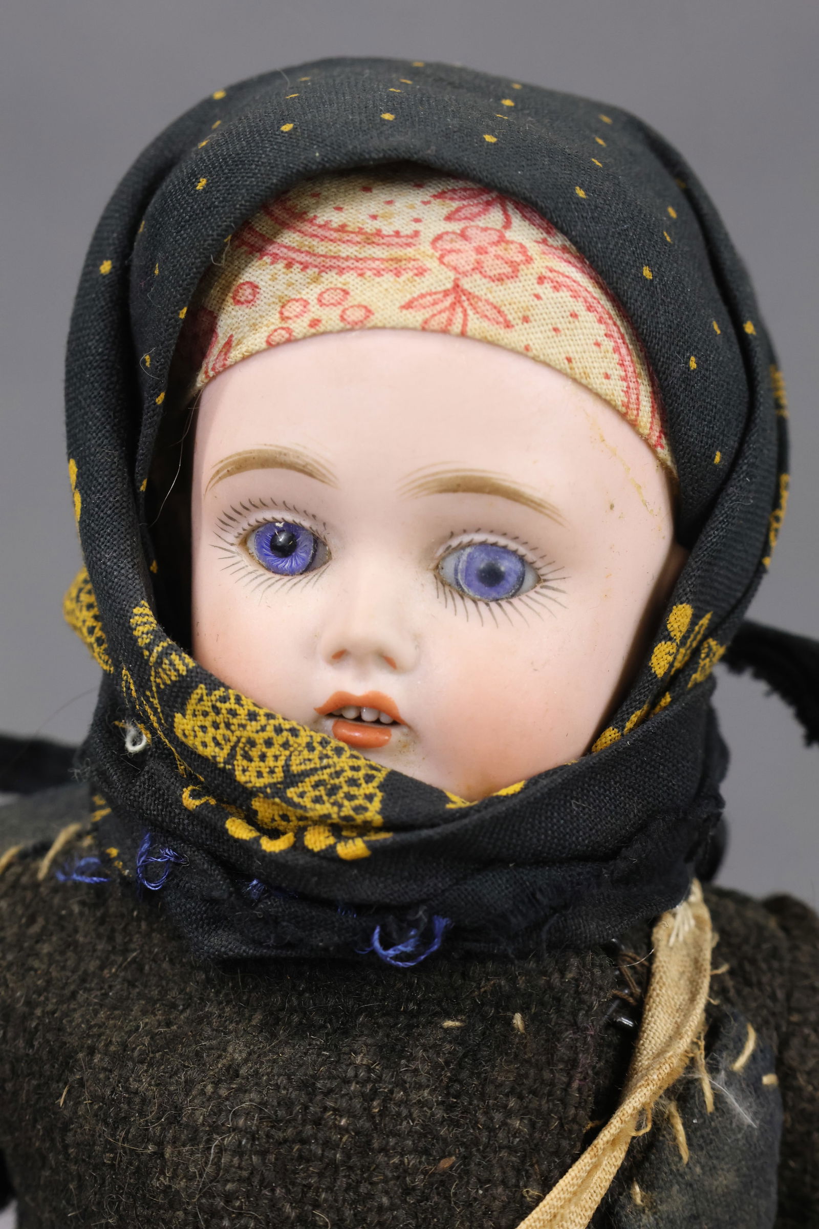 BISQUE DOLLS, 12" UNDER. - 6