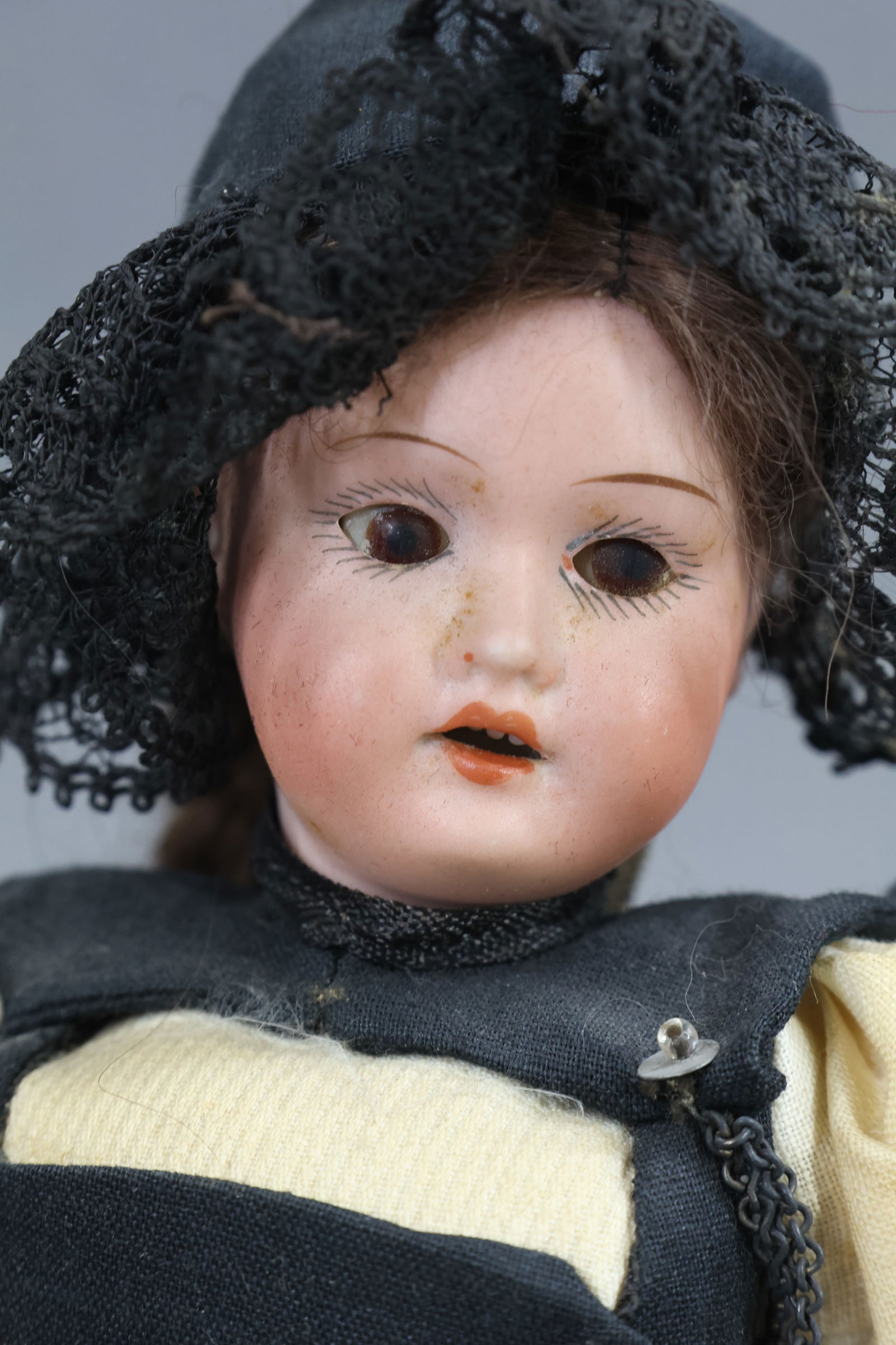 BISQUE DOLLS, 12" UNDER. - 8