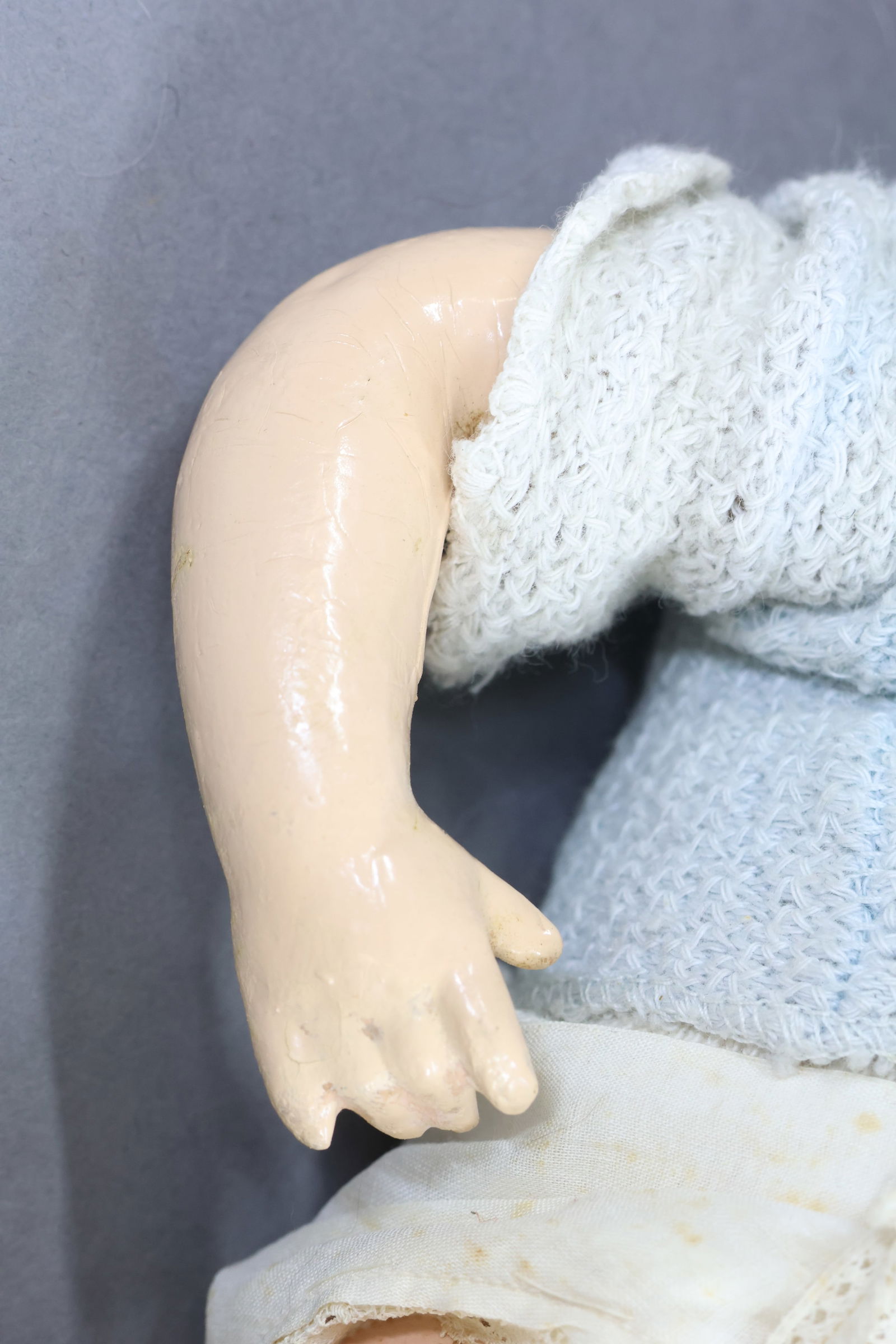 BISQUE DOLLS, 12" UNDER. - 10