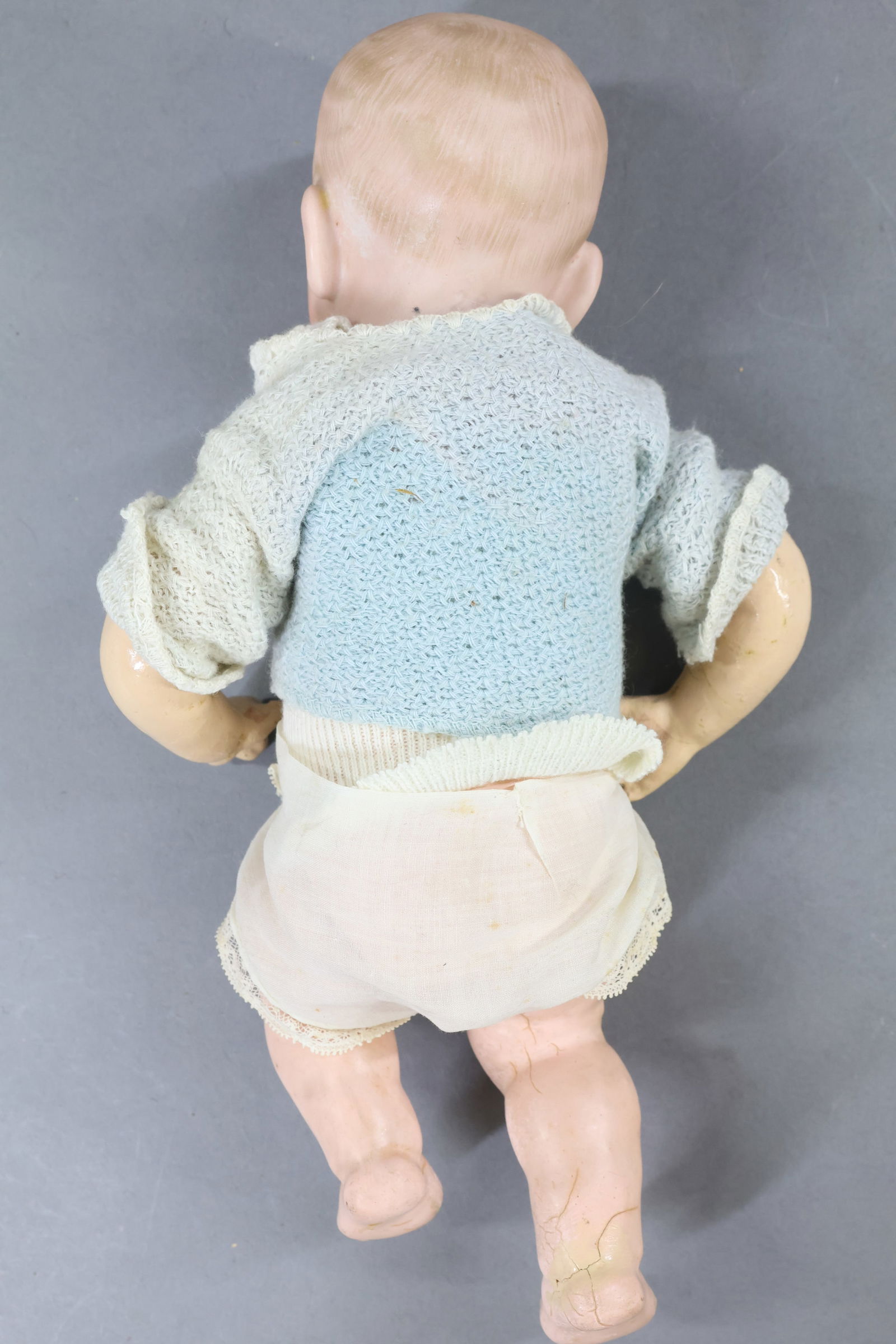 BISQUE DOLLS, 12" UNDER. - 13