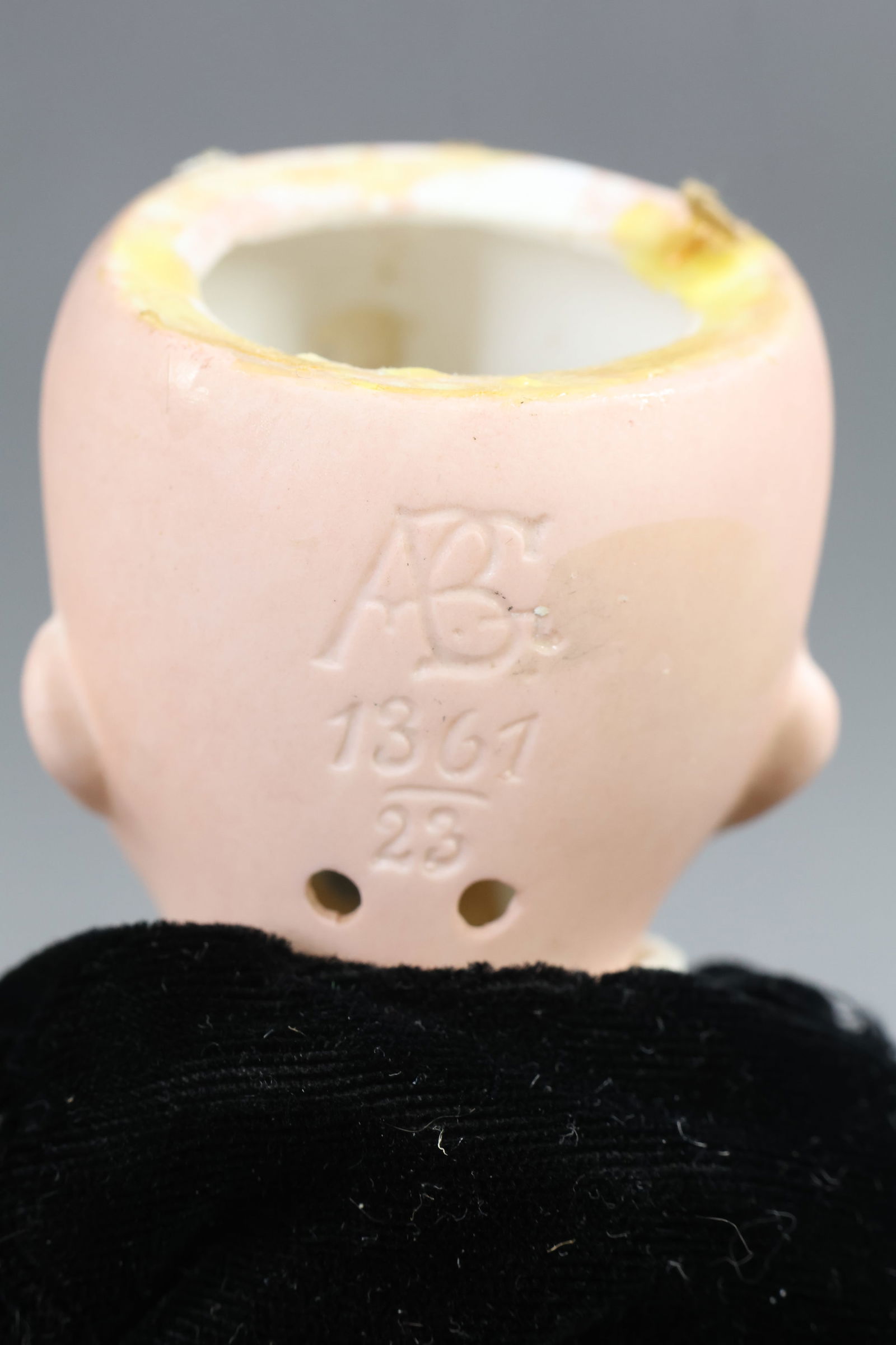 BISQUE DOLLS, 12" UNDER. - 16