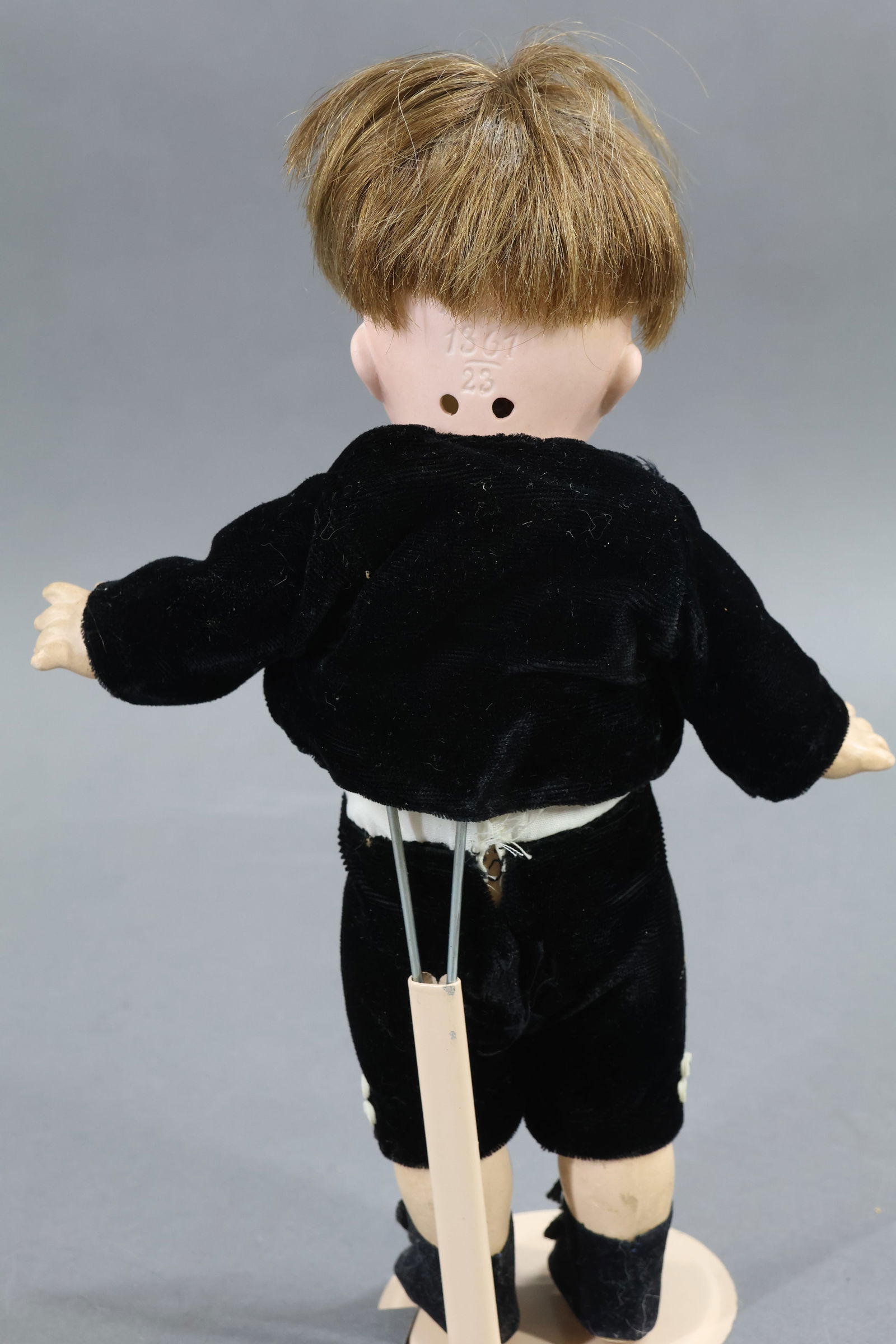 BISQUE DOLLS, 12" UNDER. - 17