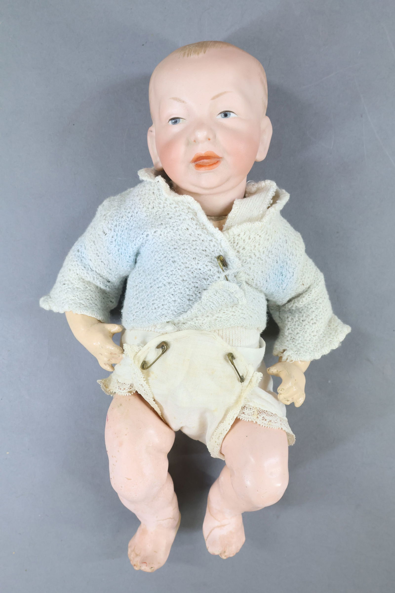 BISQUE DOLLS, 12" UNDER. - 8