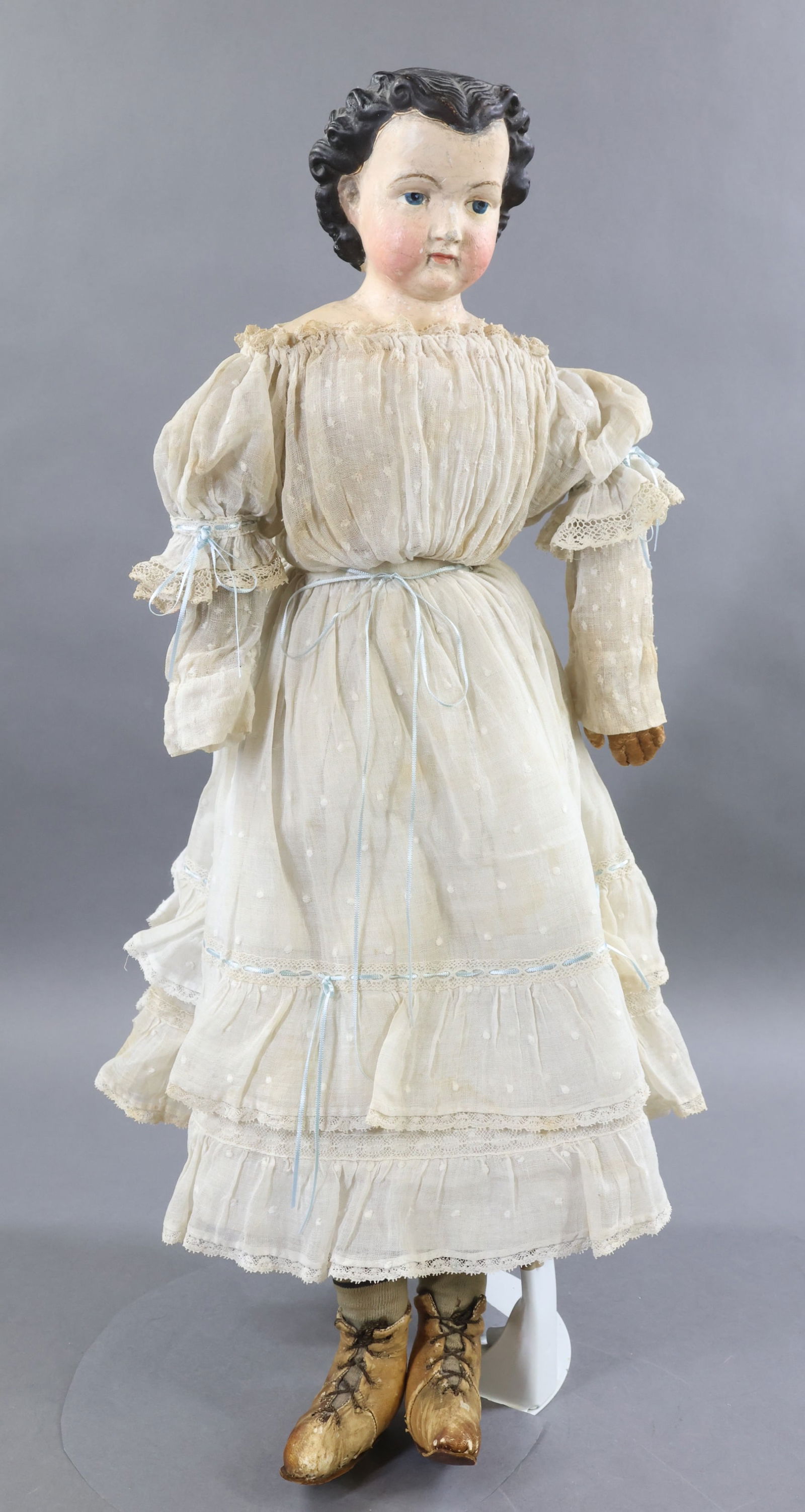 PAPIER MACHE DOLLS. (1 of 10)