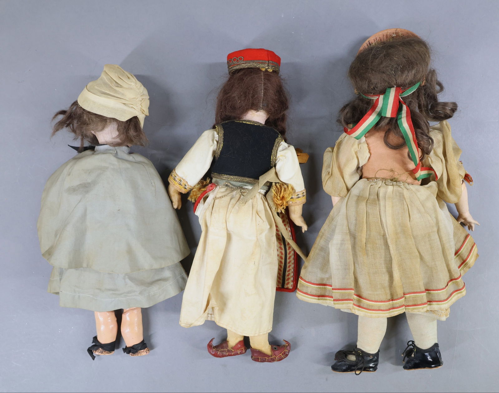 GERMAN BISQUE DOLLS. - 14