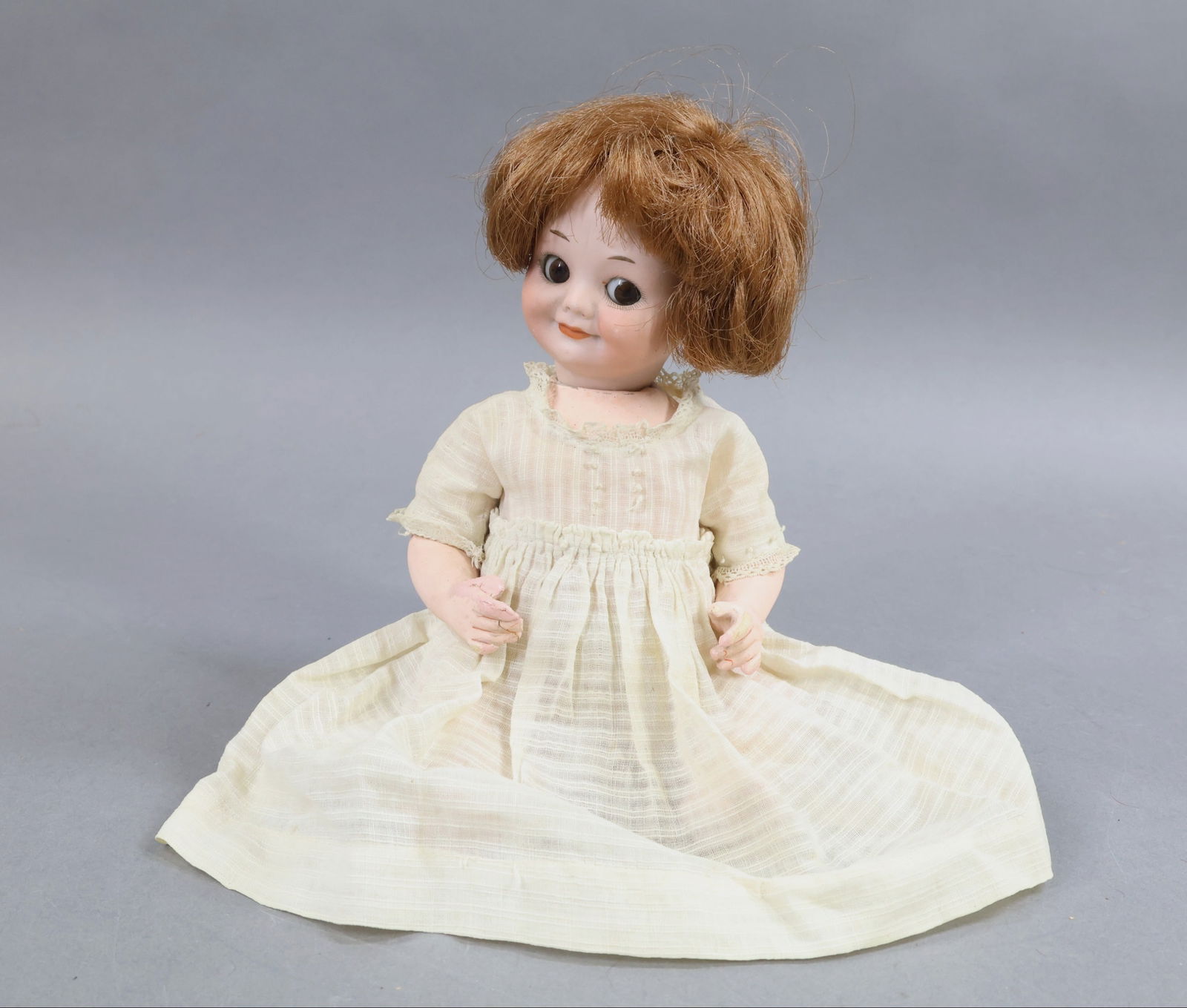 BISQUE GOOGLY EYE DOLLS. (1 of 10)