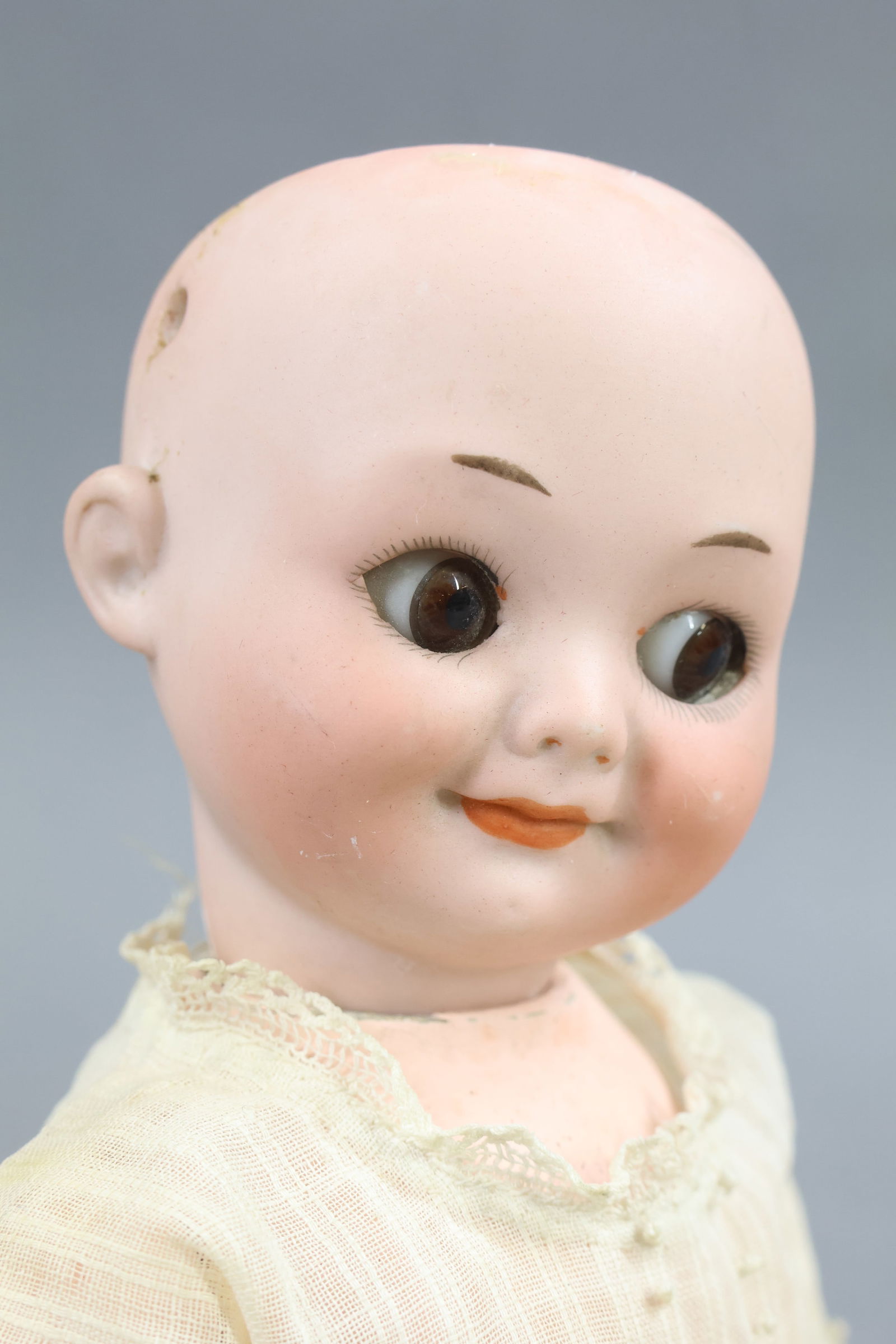 BISQUE GOOGLY EYE DOLLS. - 6