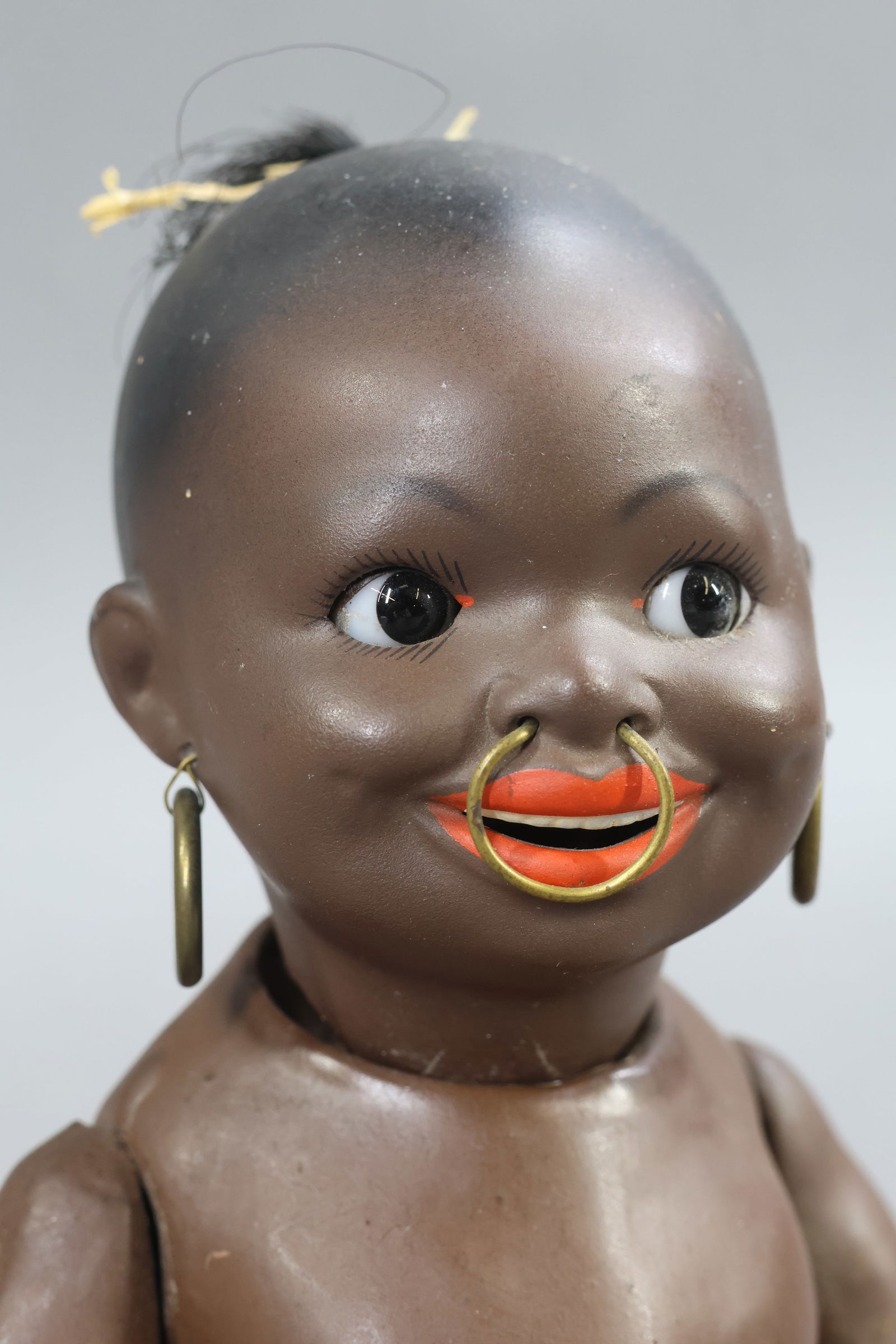 BLACK GOOGLY DOLL. - 3