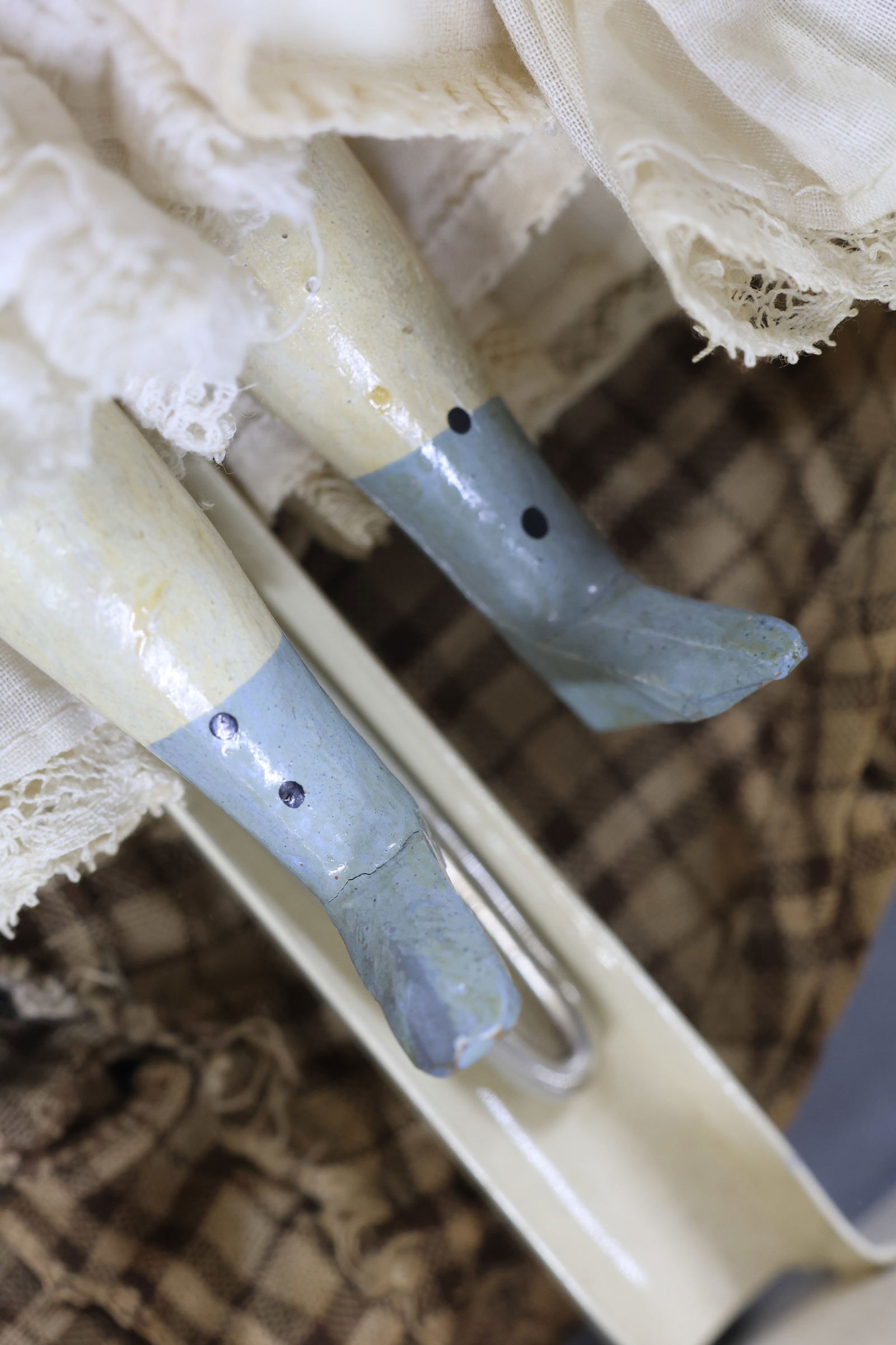 PAPIER MACHE/WAX OVER. - 5