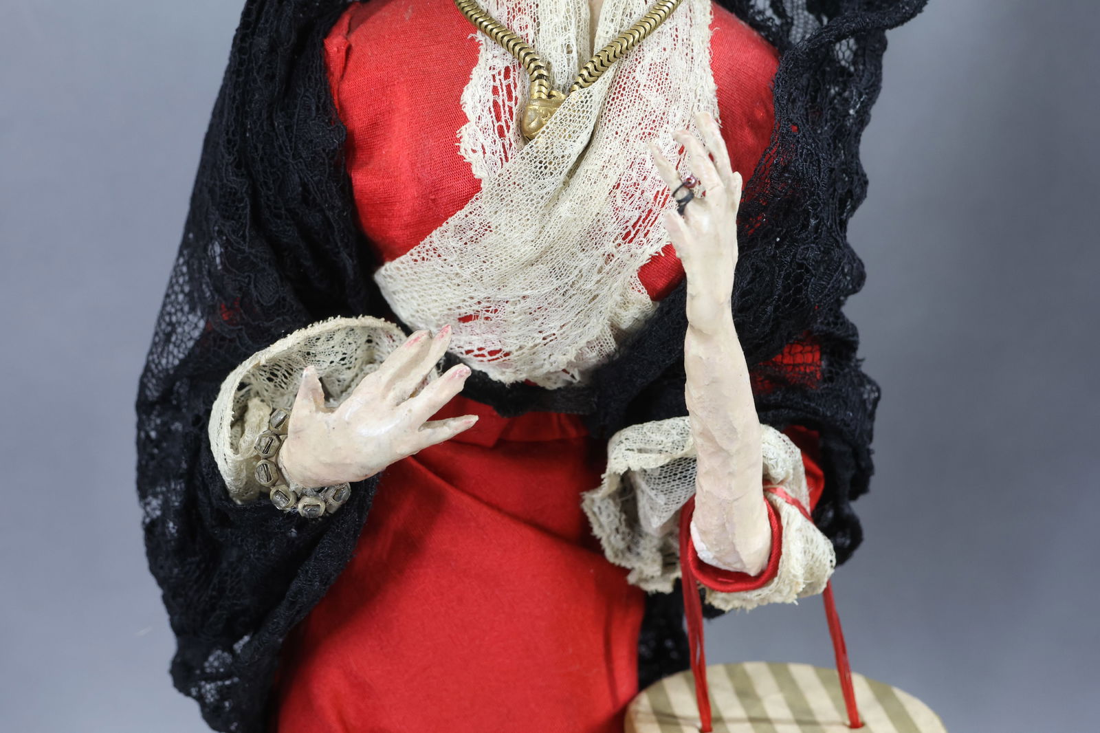 PAPIER MACHE/COMPOSITE DOLLS. - 6