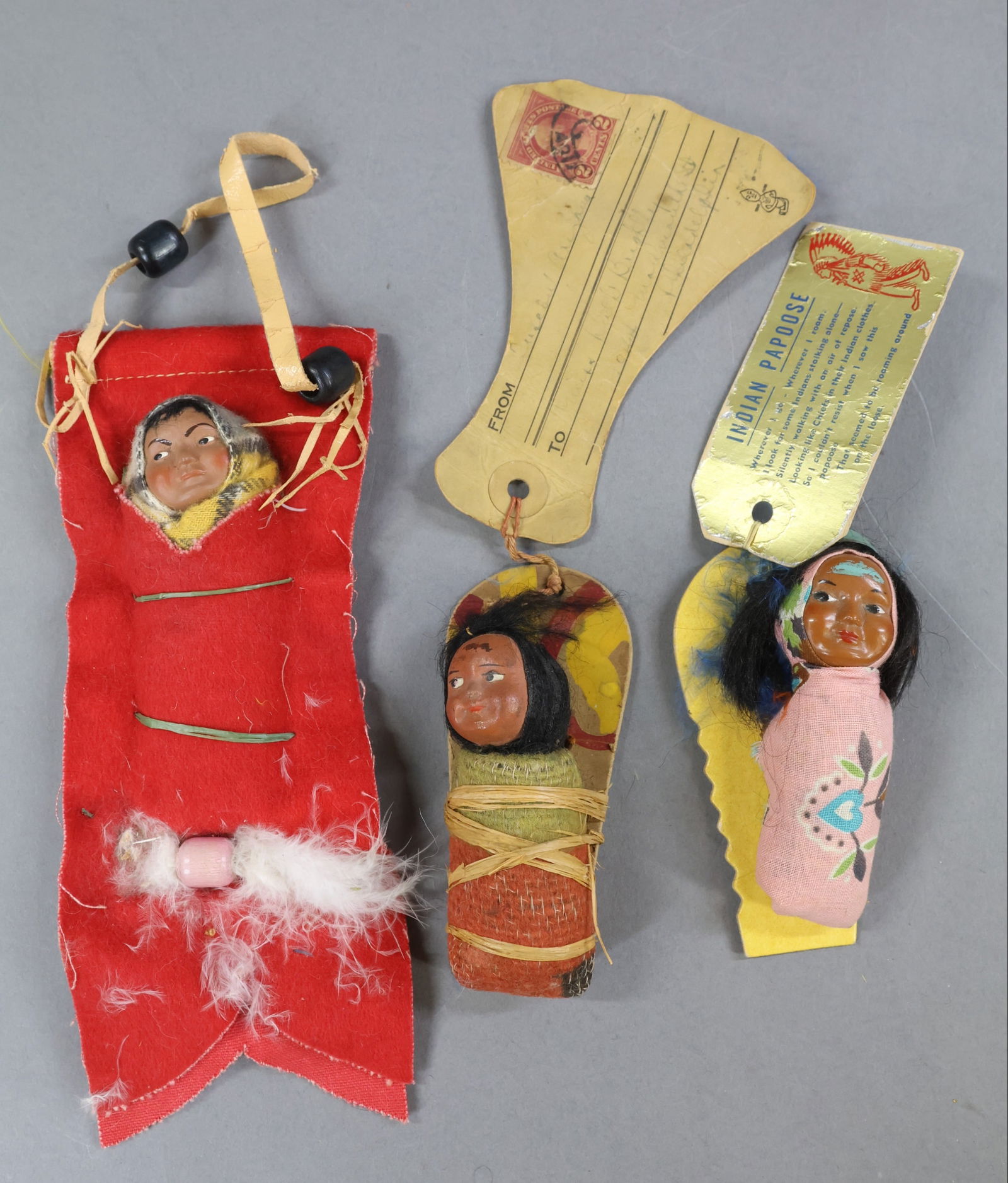 NATIVE AMERICAN DOLLS. - 2
