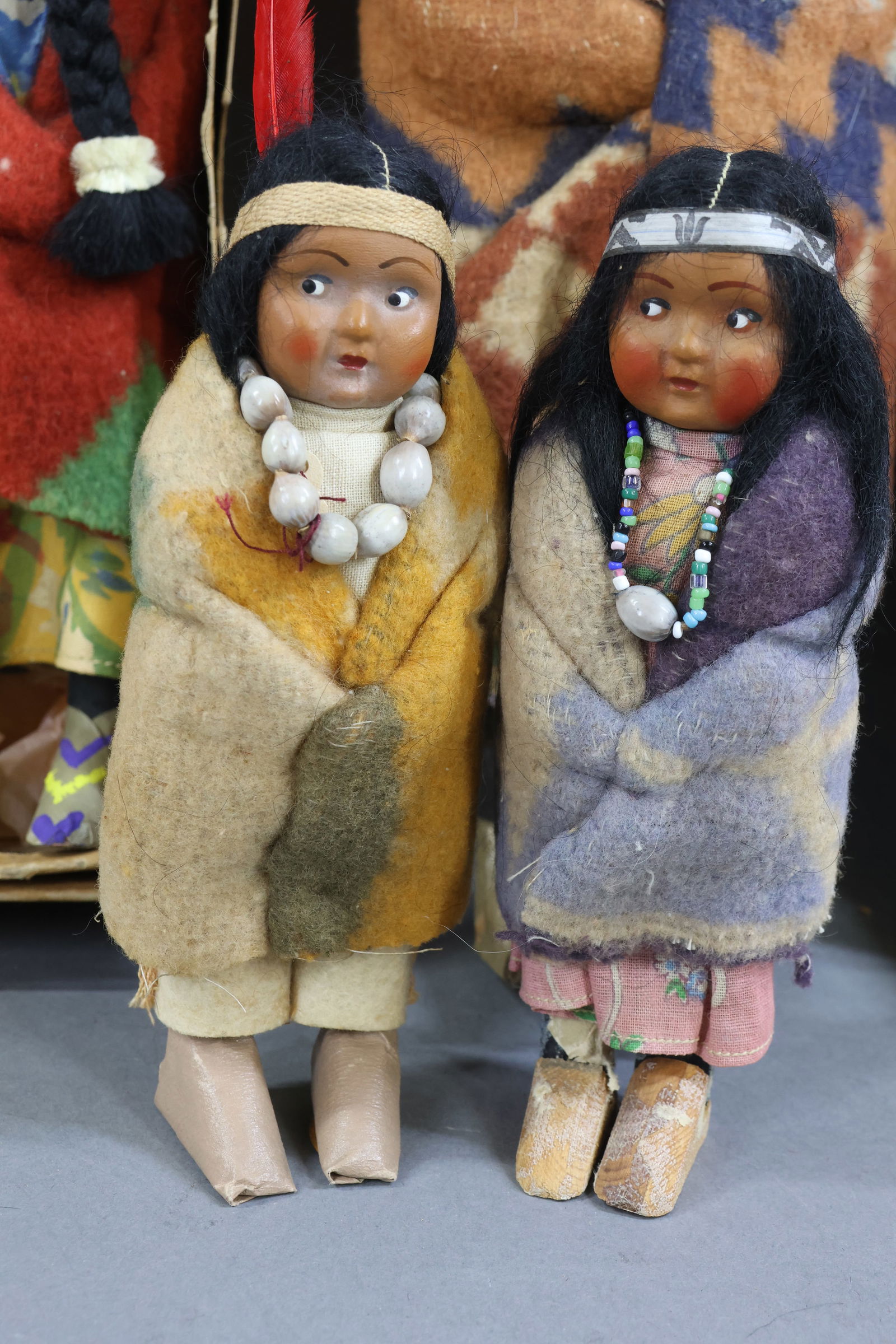 NATIVE AMERICAN DOLLS. - 2