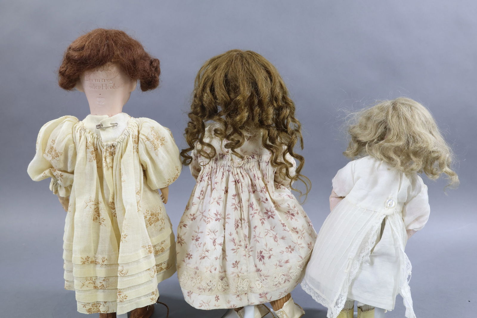 GERMAN BISQUE DOLLS. - 15