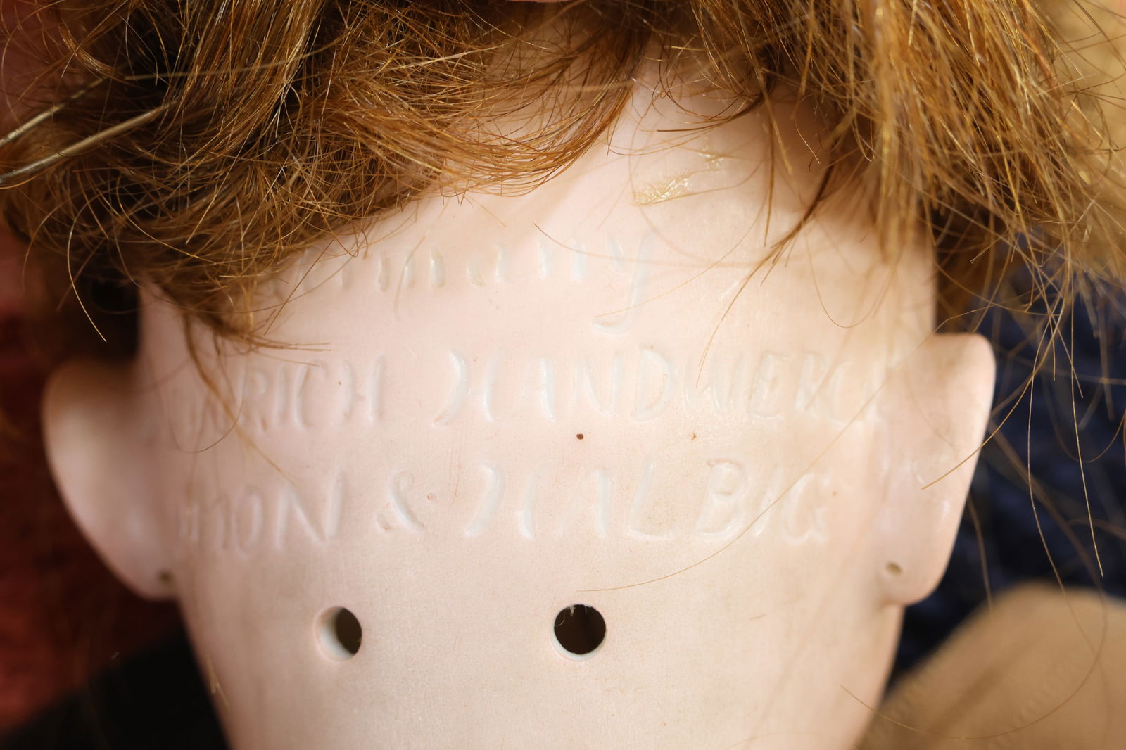 GERMAN BISQUE DOLLS. - 12