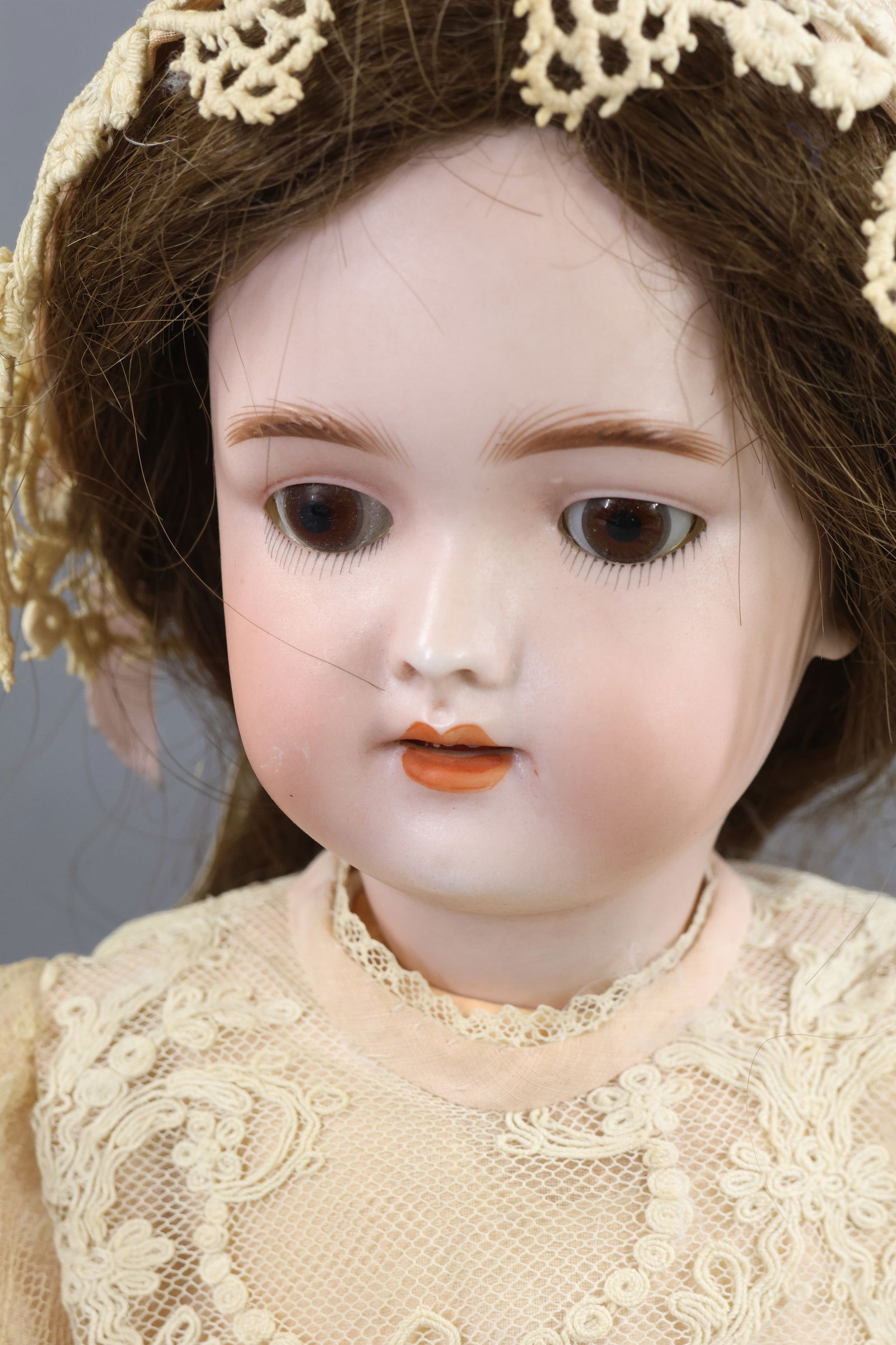 GERMAN/FRENCH BISQUE DOLLS. - 14