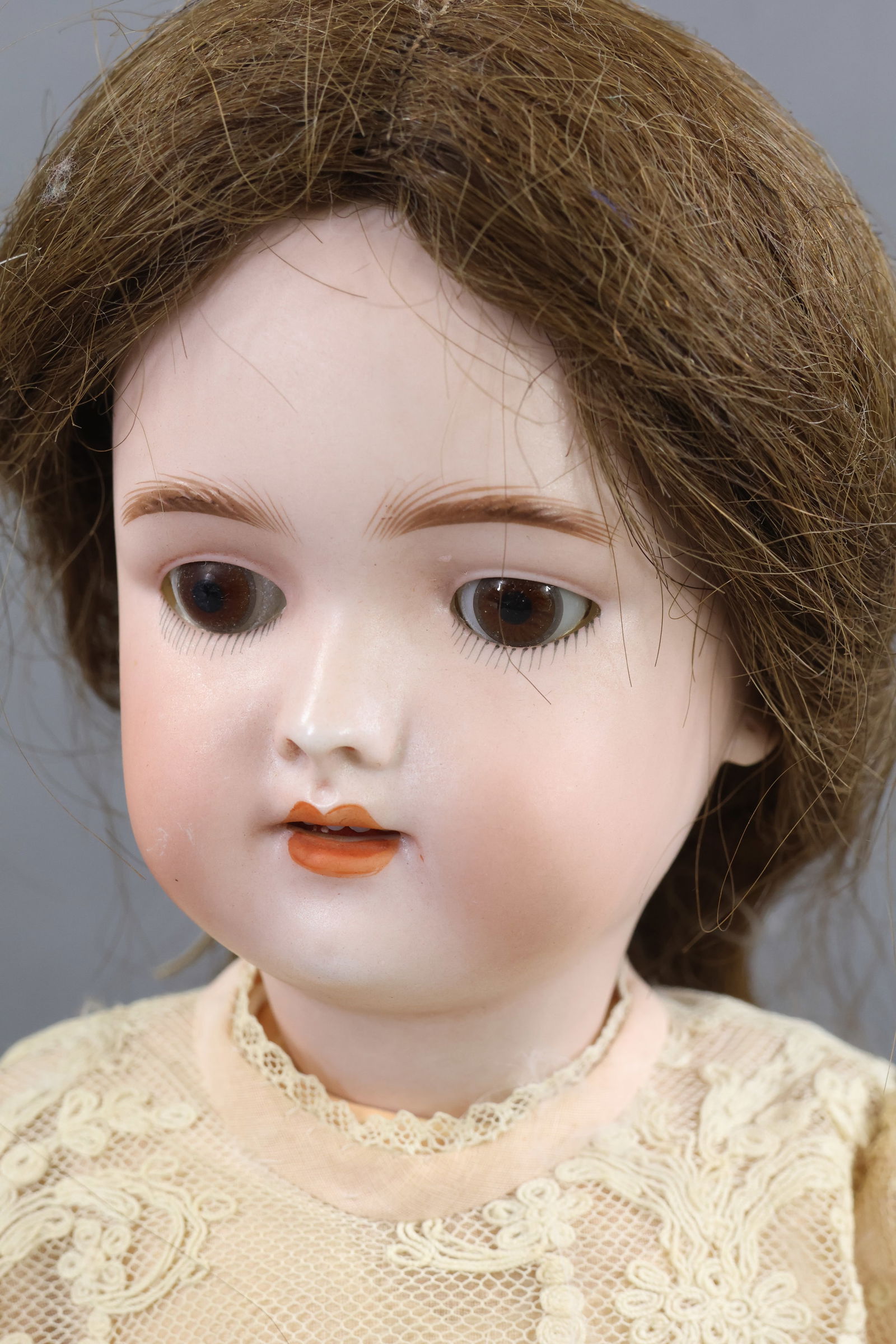 GERMAN/FRENCH BISQUE DOLLS. - 15