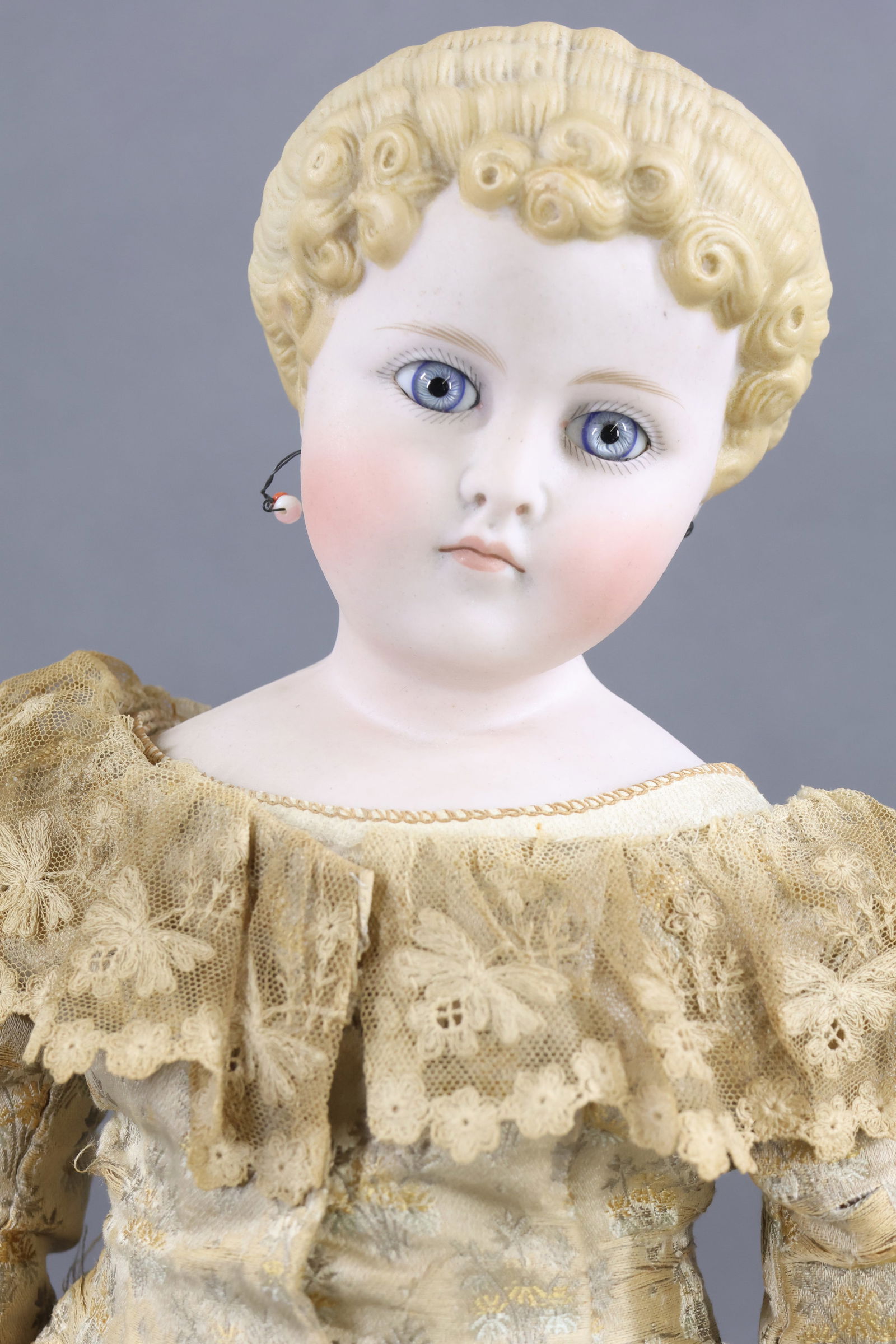 GERMAN BISQUE DOLLS. - 2