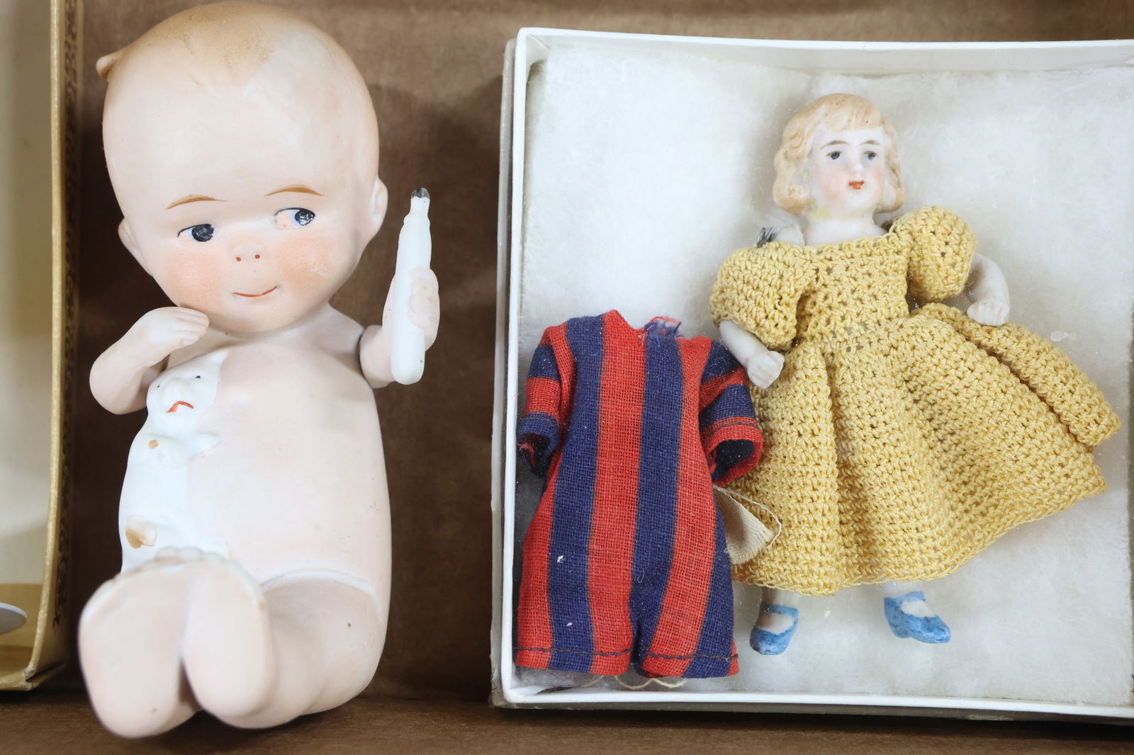 ALL BISQUE DOLLS. - 12