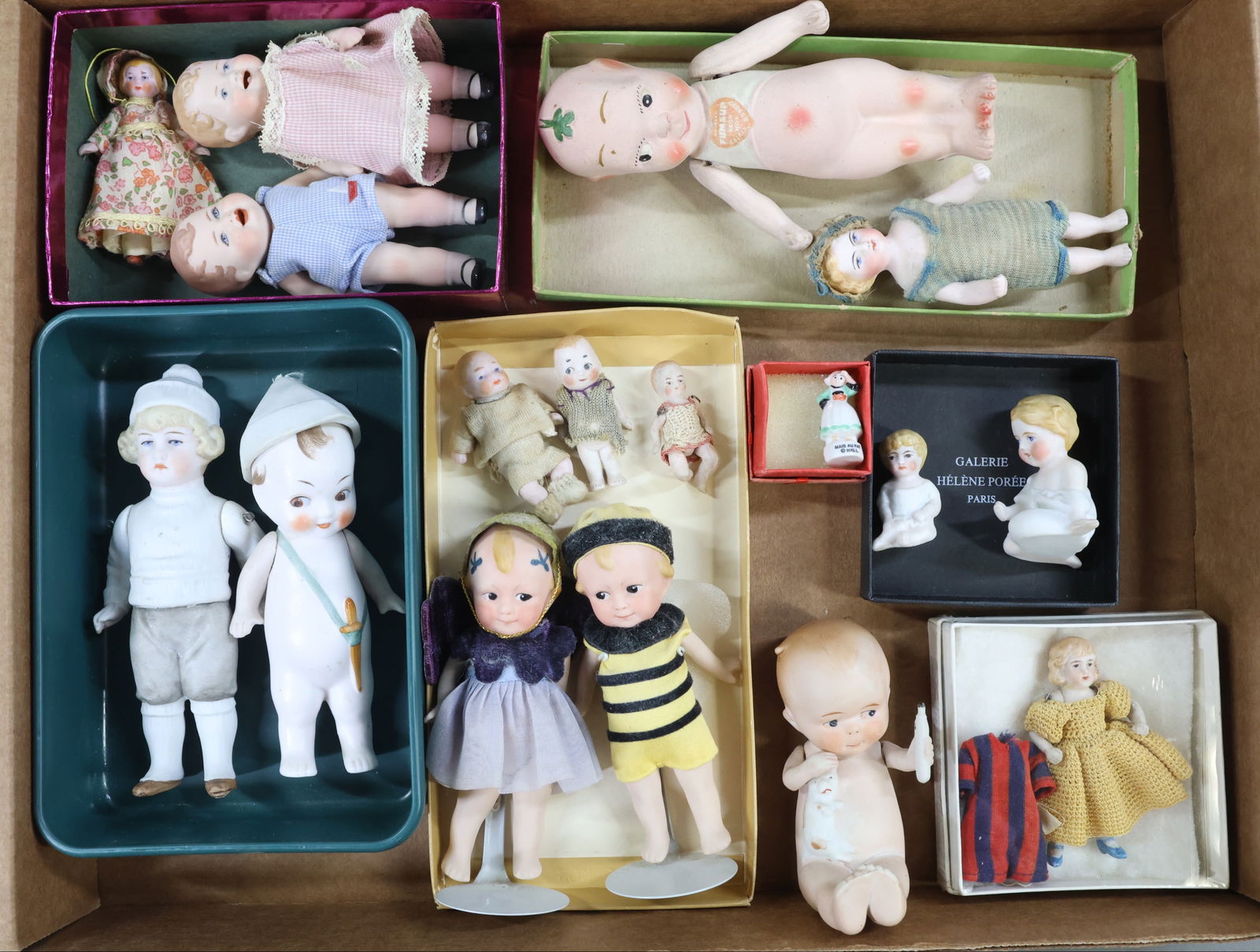 ALL BISQUE DOLLS. (1 of 13)