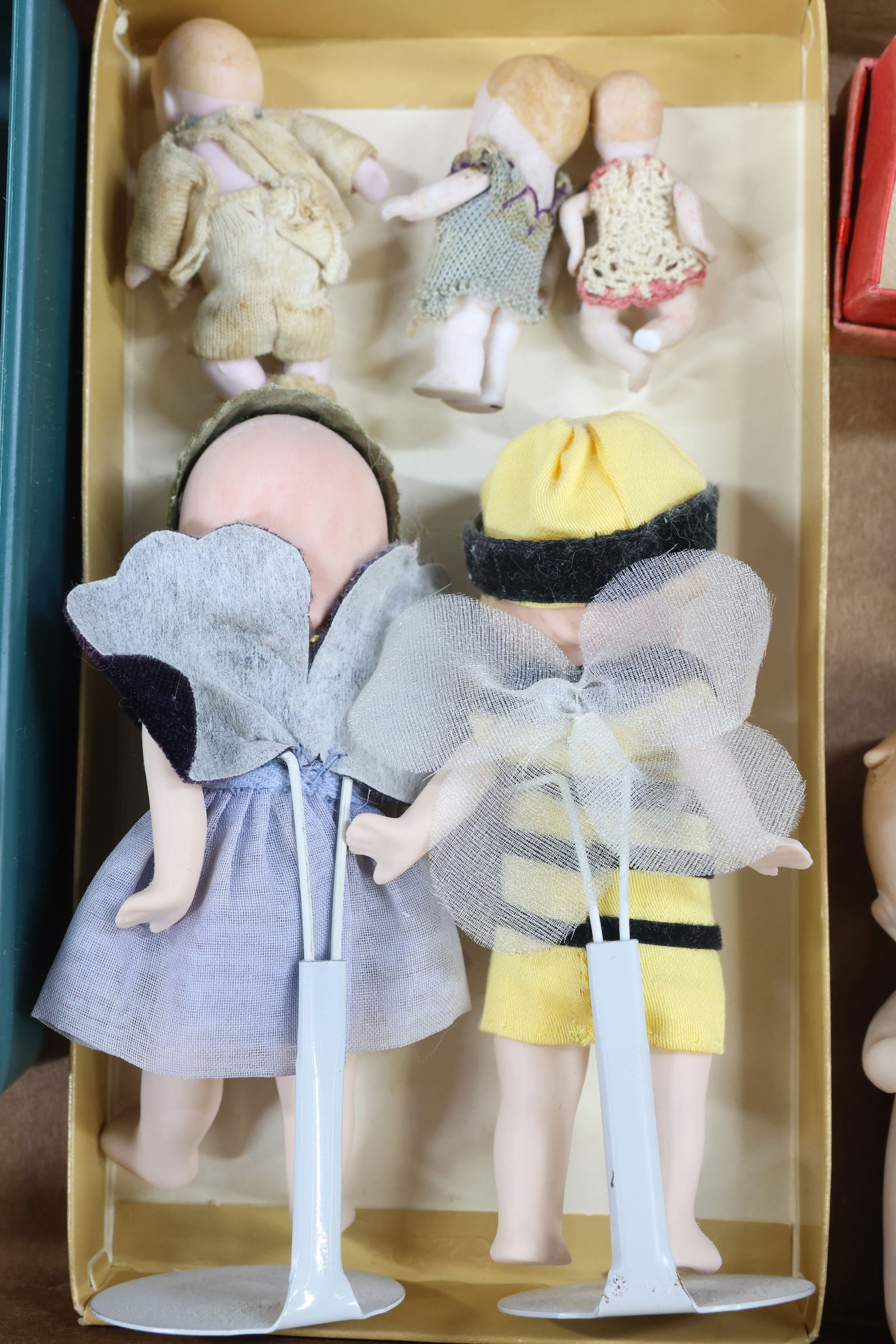 ALL BISQUE DOLLS. - 5