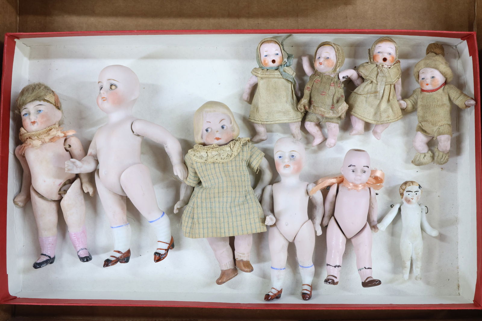 ALL BISQUE DOLLS. - 2