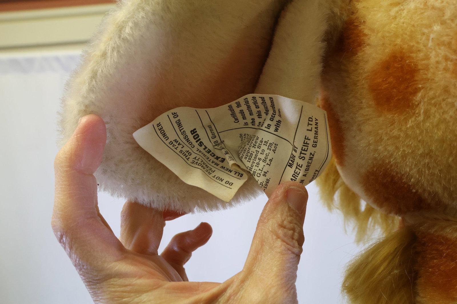 Steiff Studio Giraffe - 7