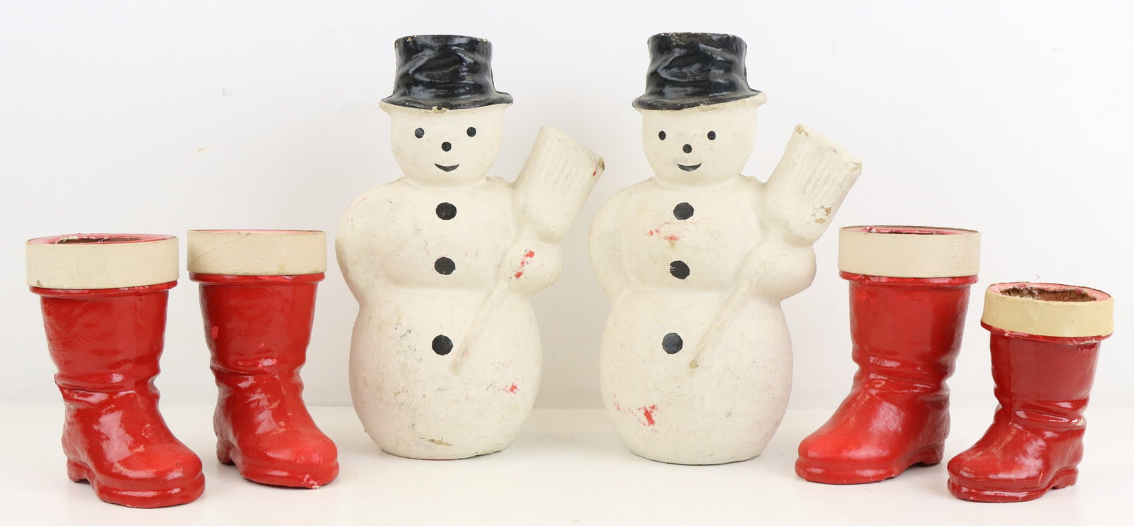 Paper Pulp Christmas Candy Containers (1 of 12)