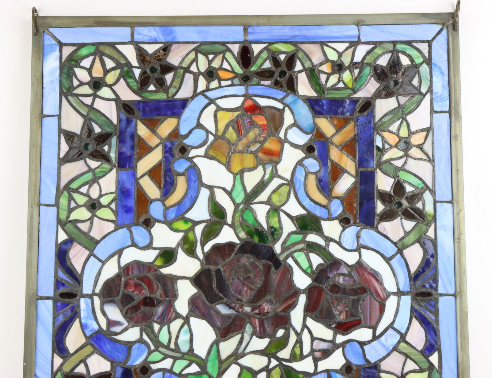 Slag Glass Window Panel - 10