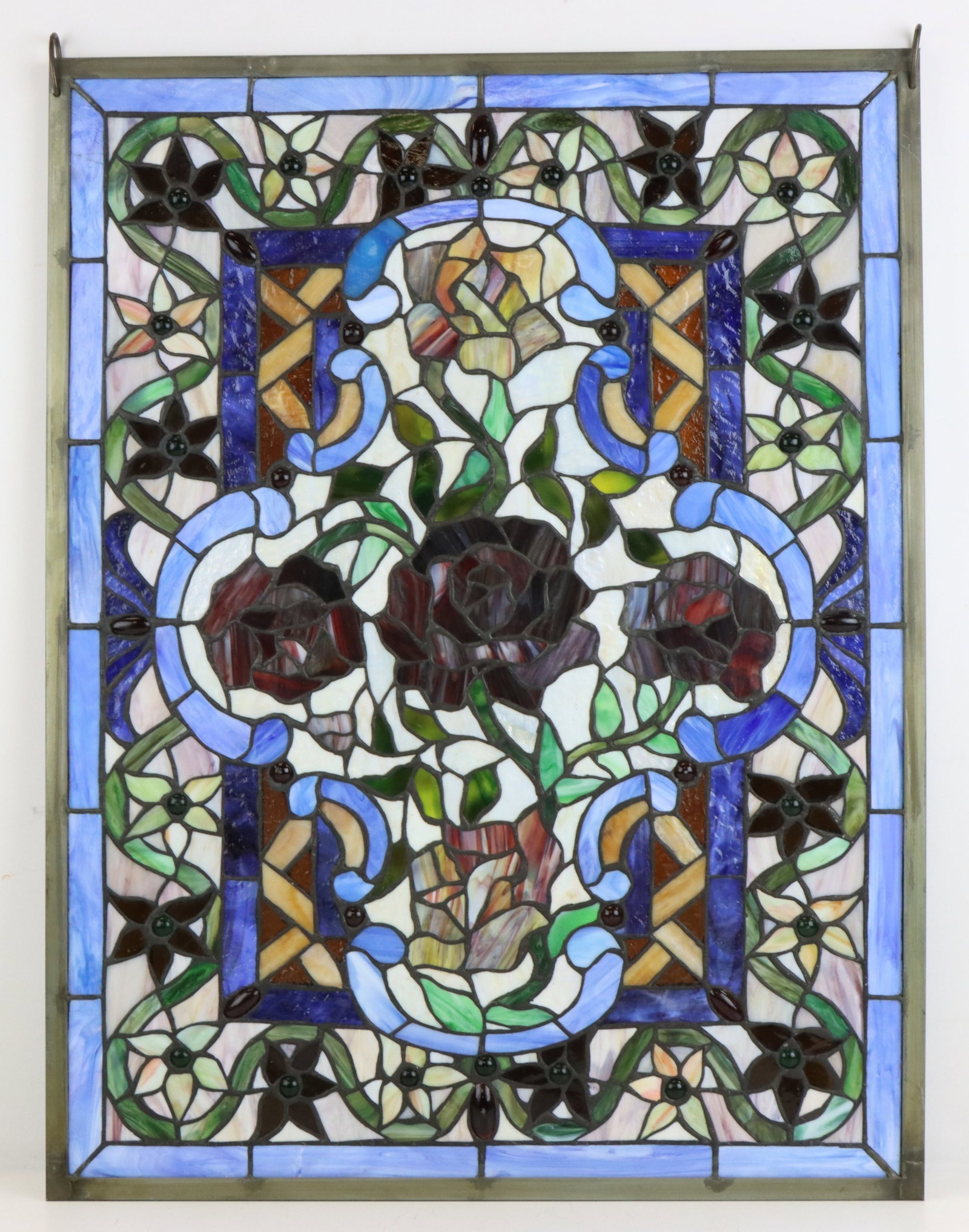 Slag Glass Window Panel (1 of 10)